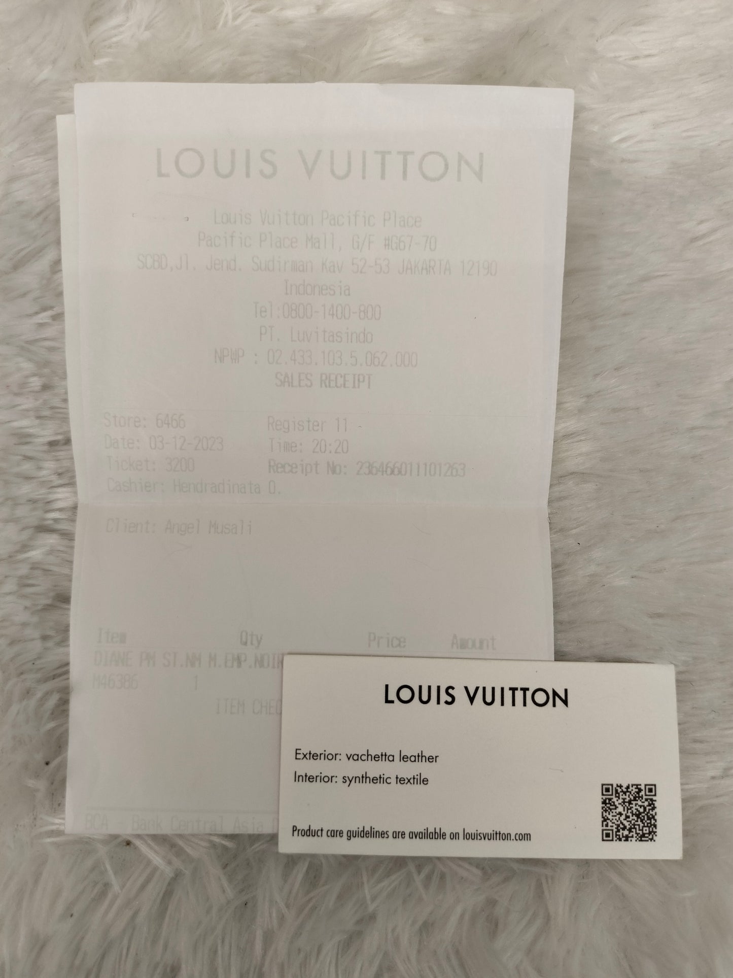 LV Diane PM ST NM Monogram Empreinte Noir (CHIP)