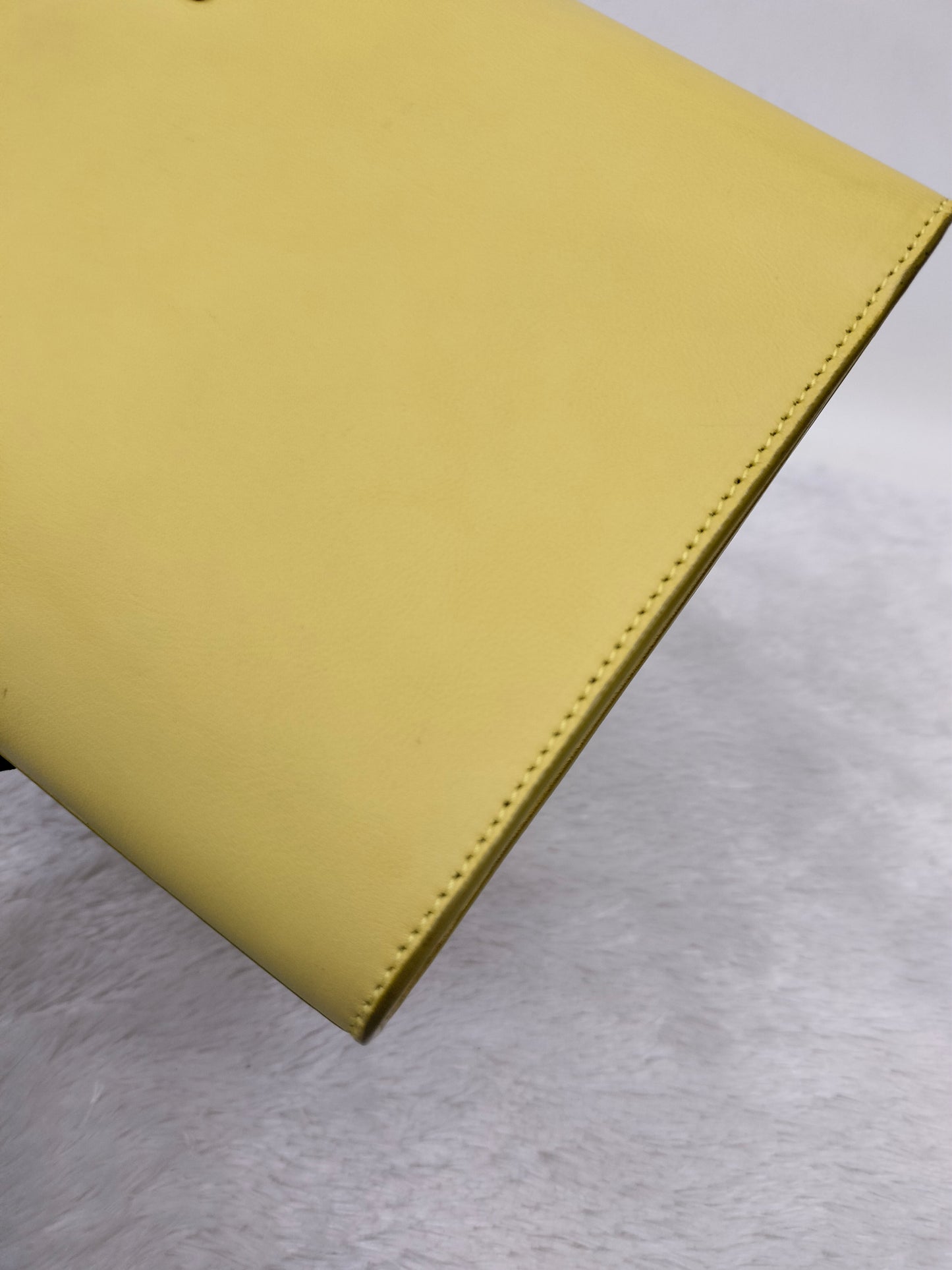 YsL Chyc Ligne Clutch Yellow GHW 2013