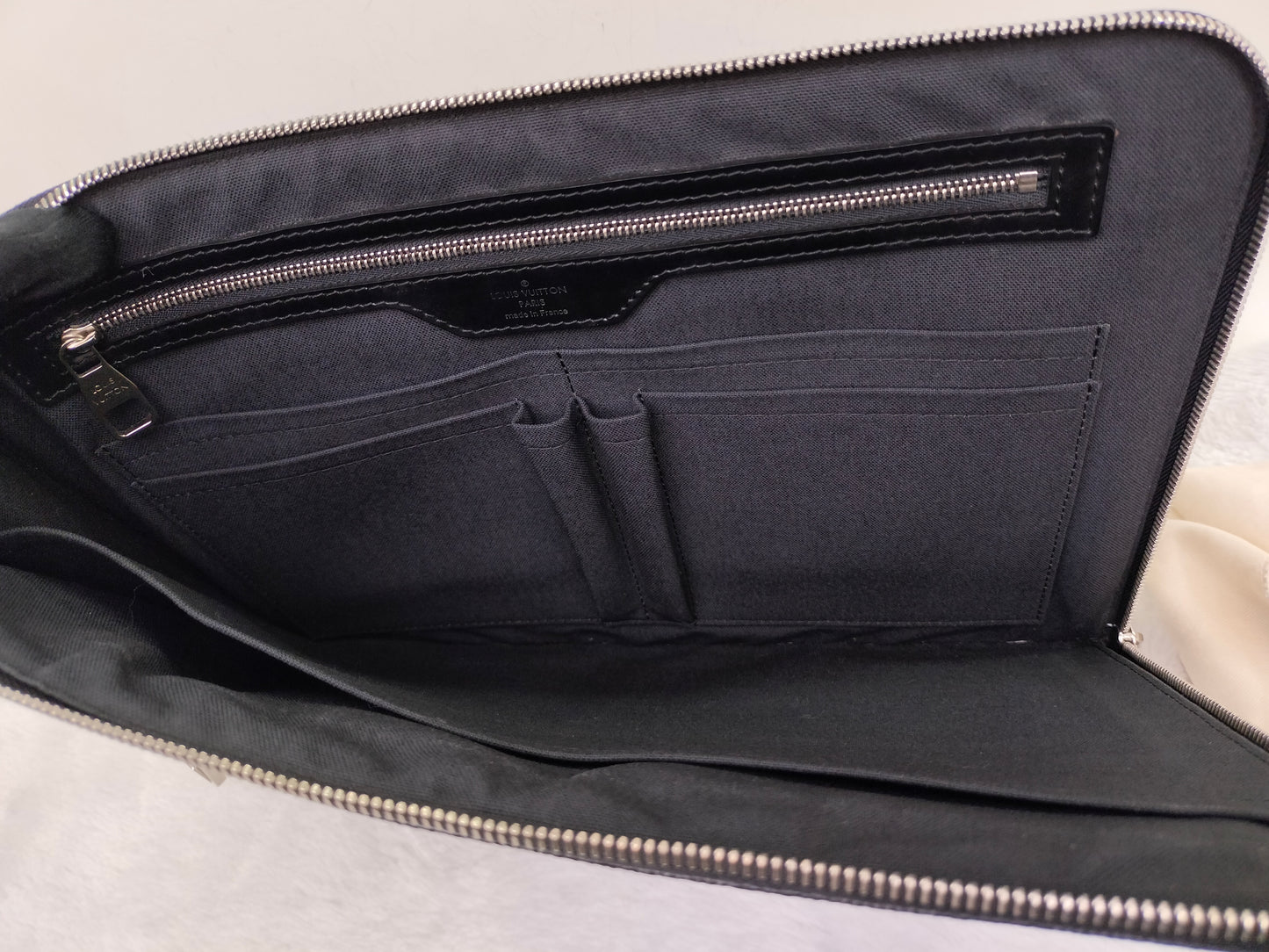 LV Porte Document Portfolio Graphite 2013