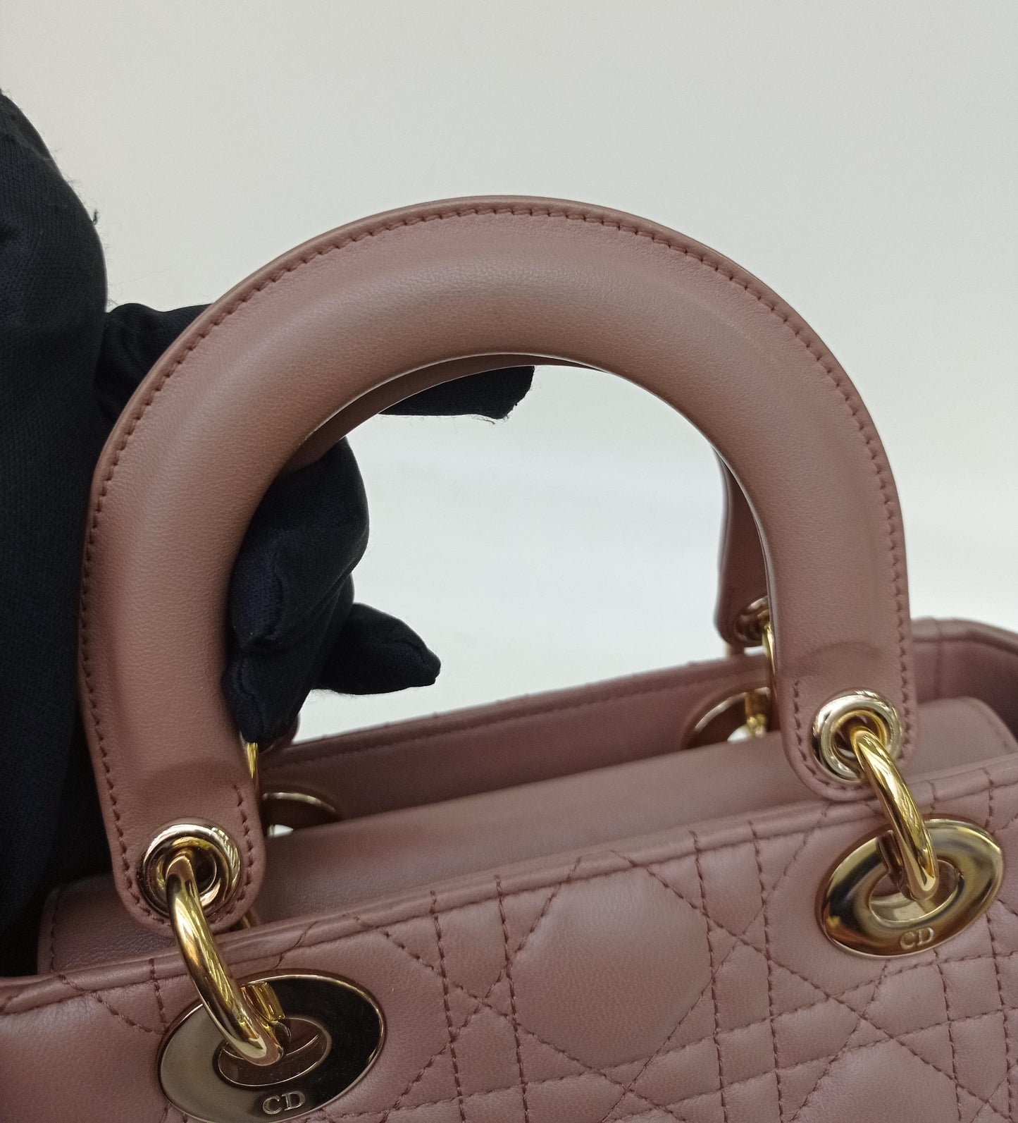 Lady Dior Small Lamb Fard GHW 2018