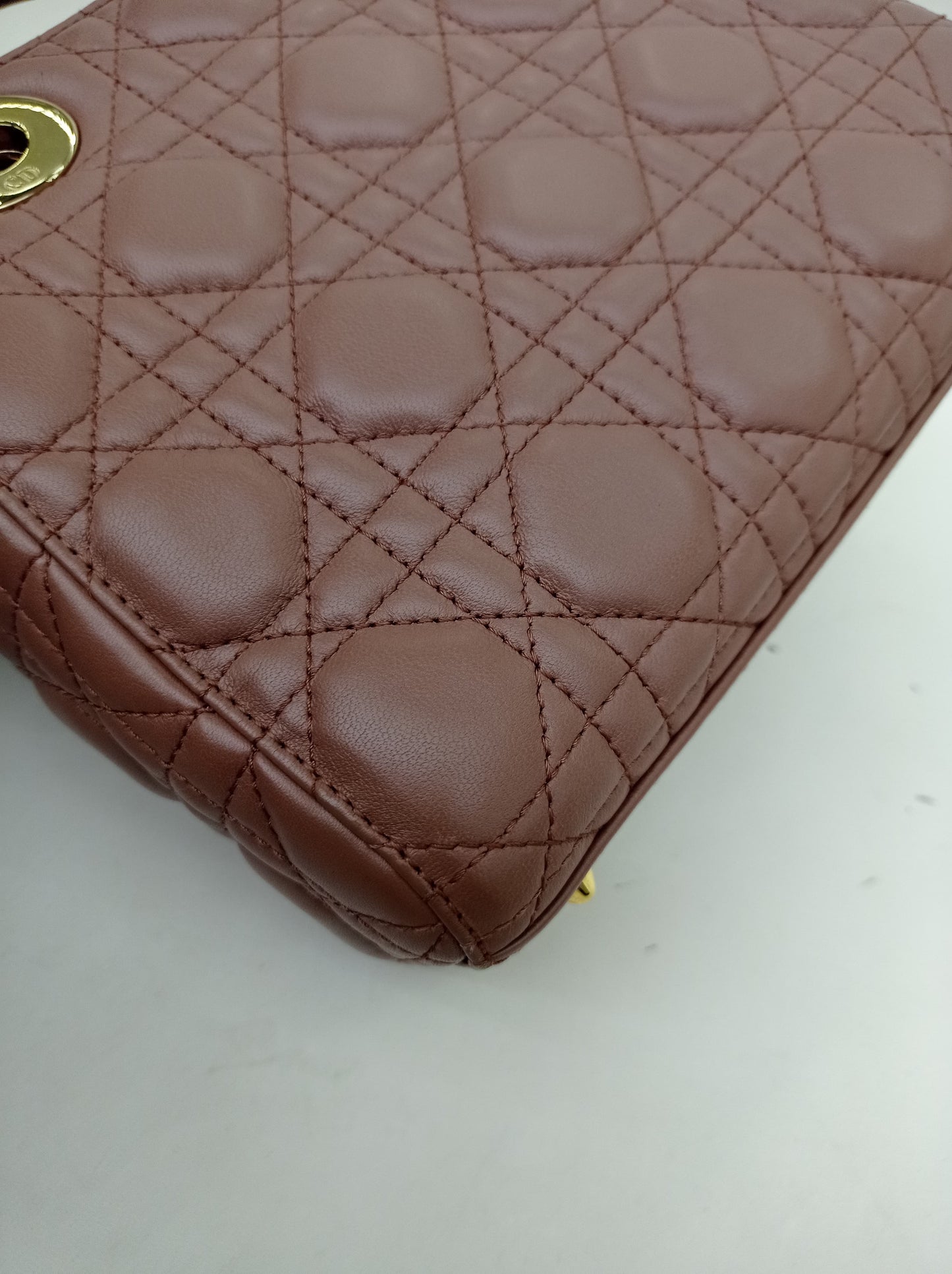 Lady Dior Small Lamb Fard GHW 2018
