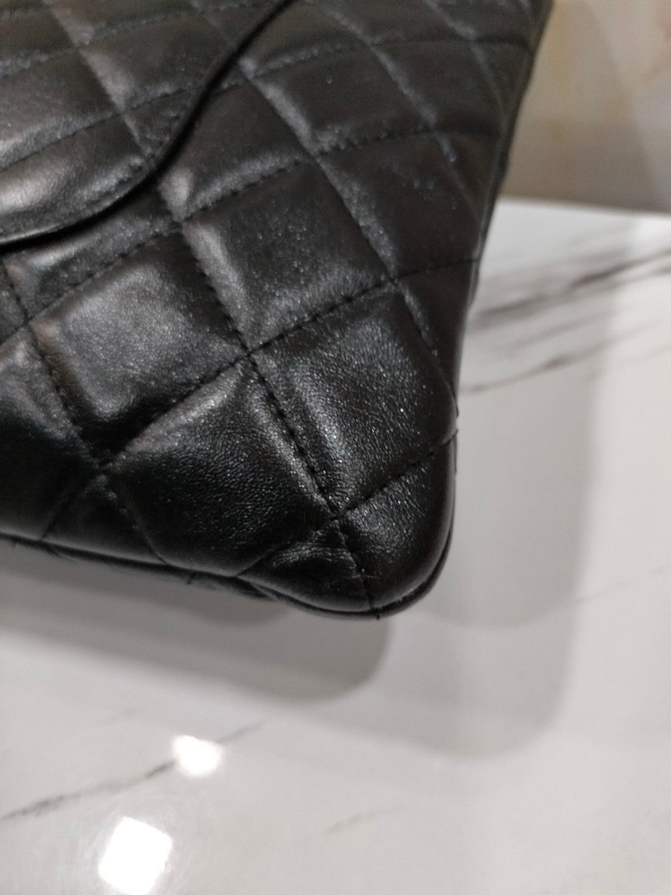 *Neverbeen Used* Chanel Double Case Black Lambskin GHW #29