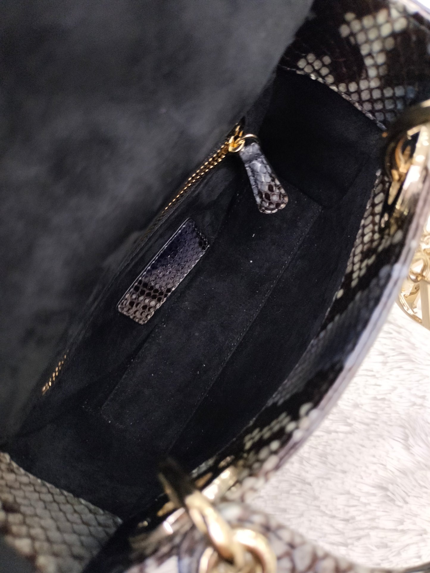 Lady Dior Mini Python GHW 2020