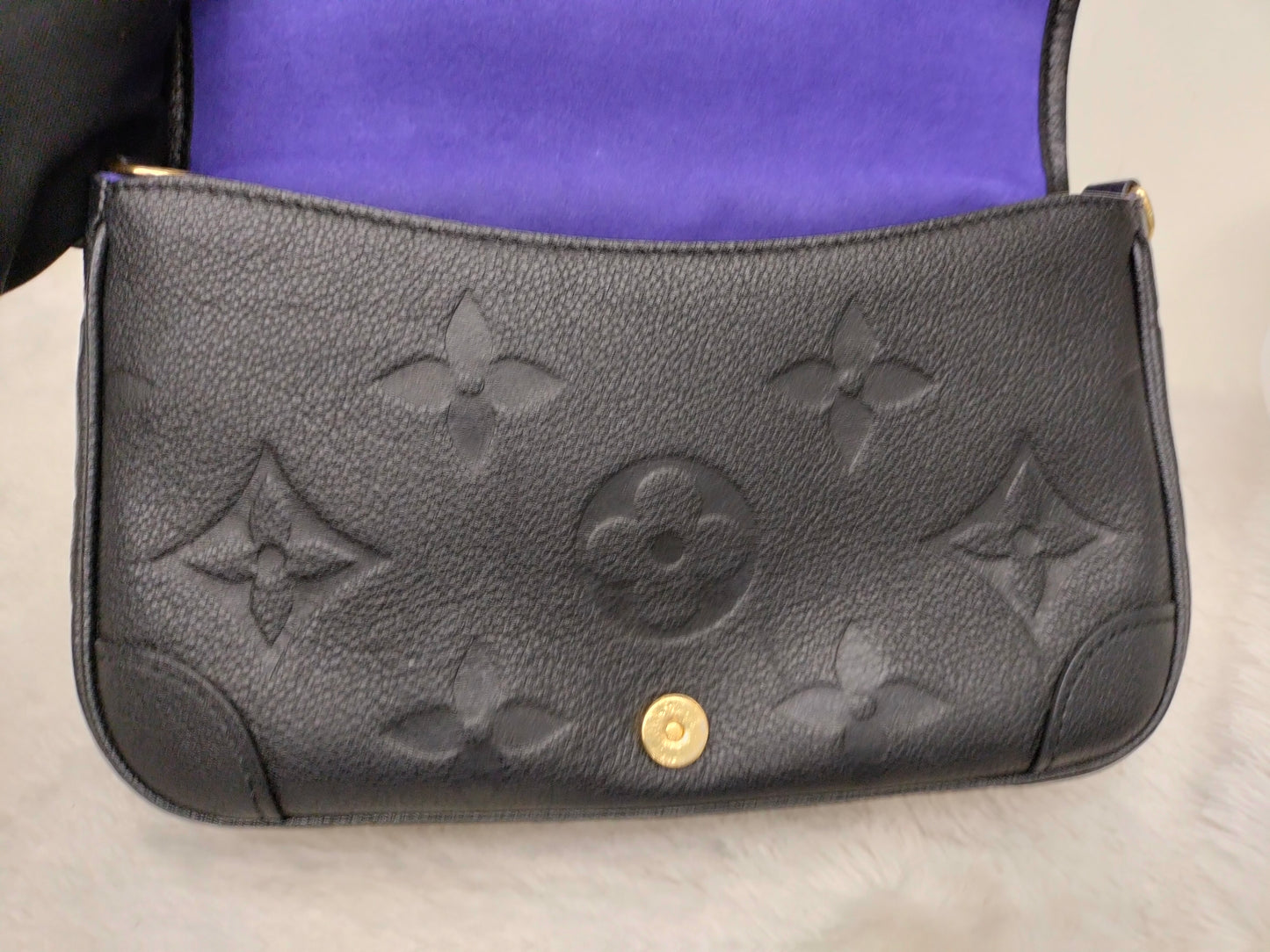 LV Diane PM ST NM Monogram Empreinte Noir (CHIP)