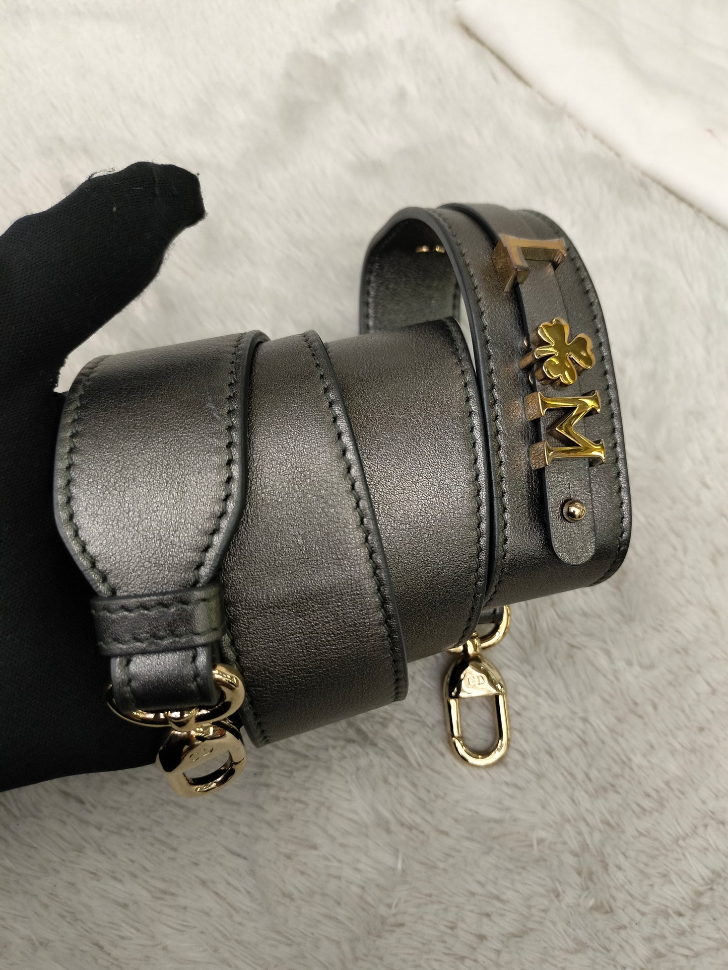 Lady Dior Small Gun Metal GHW 2019