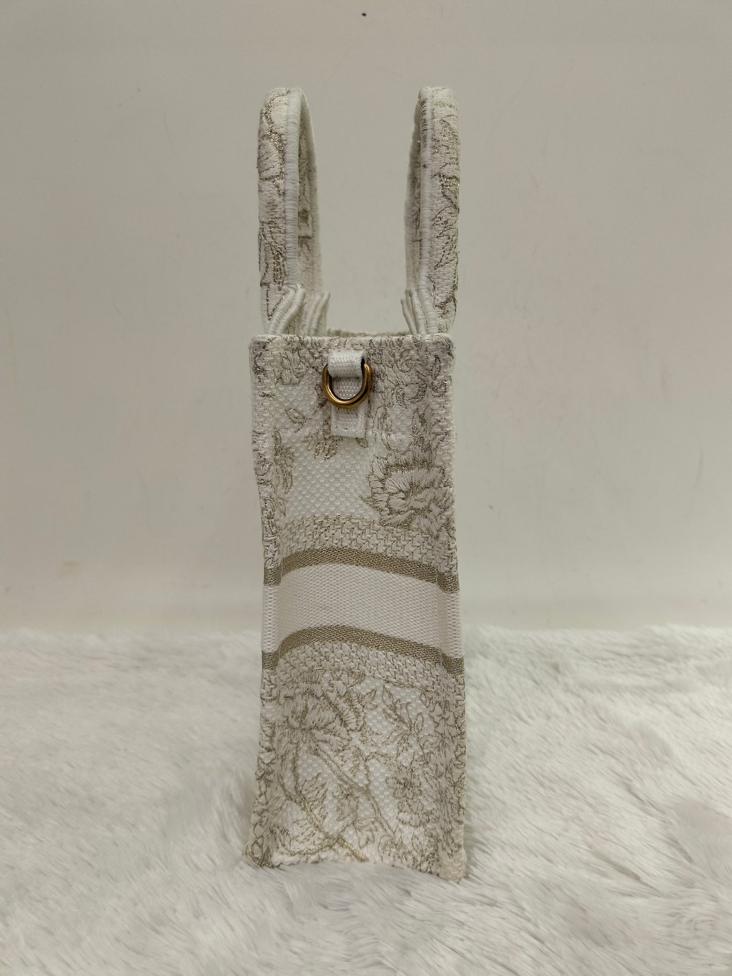Dior Tote Book Mini Phone Canvas Off White 2022