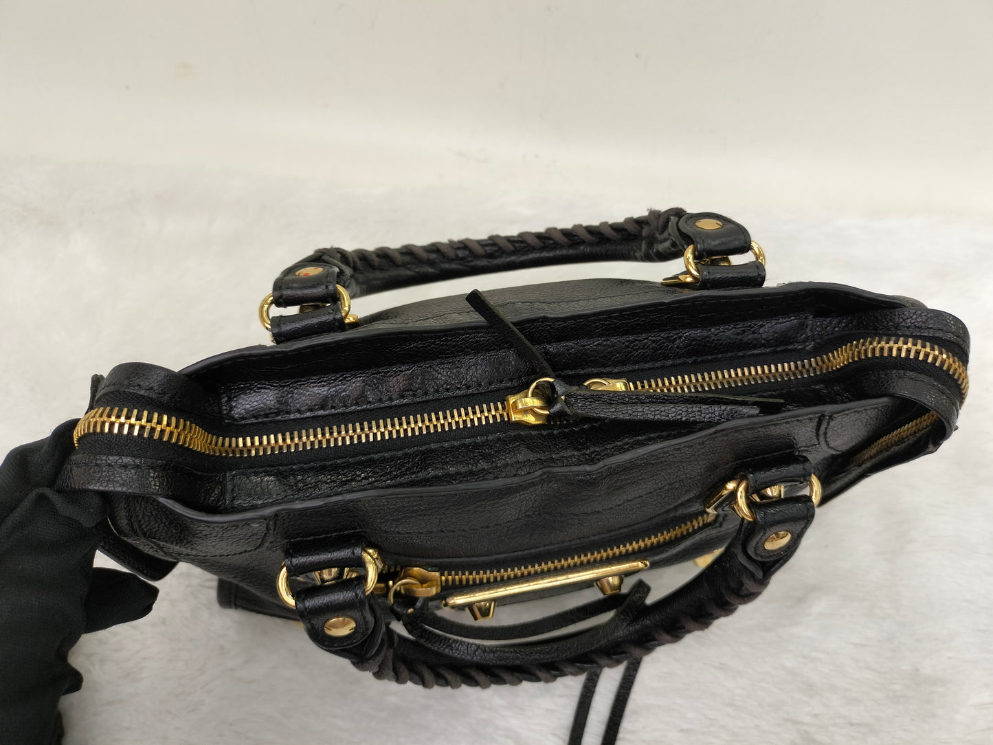 Balenciaga Mini City Edge Black GHW 2015