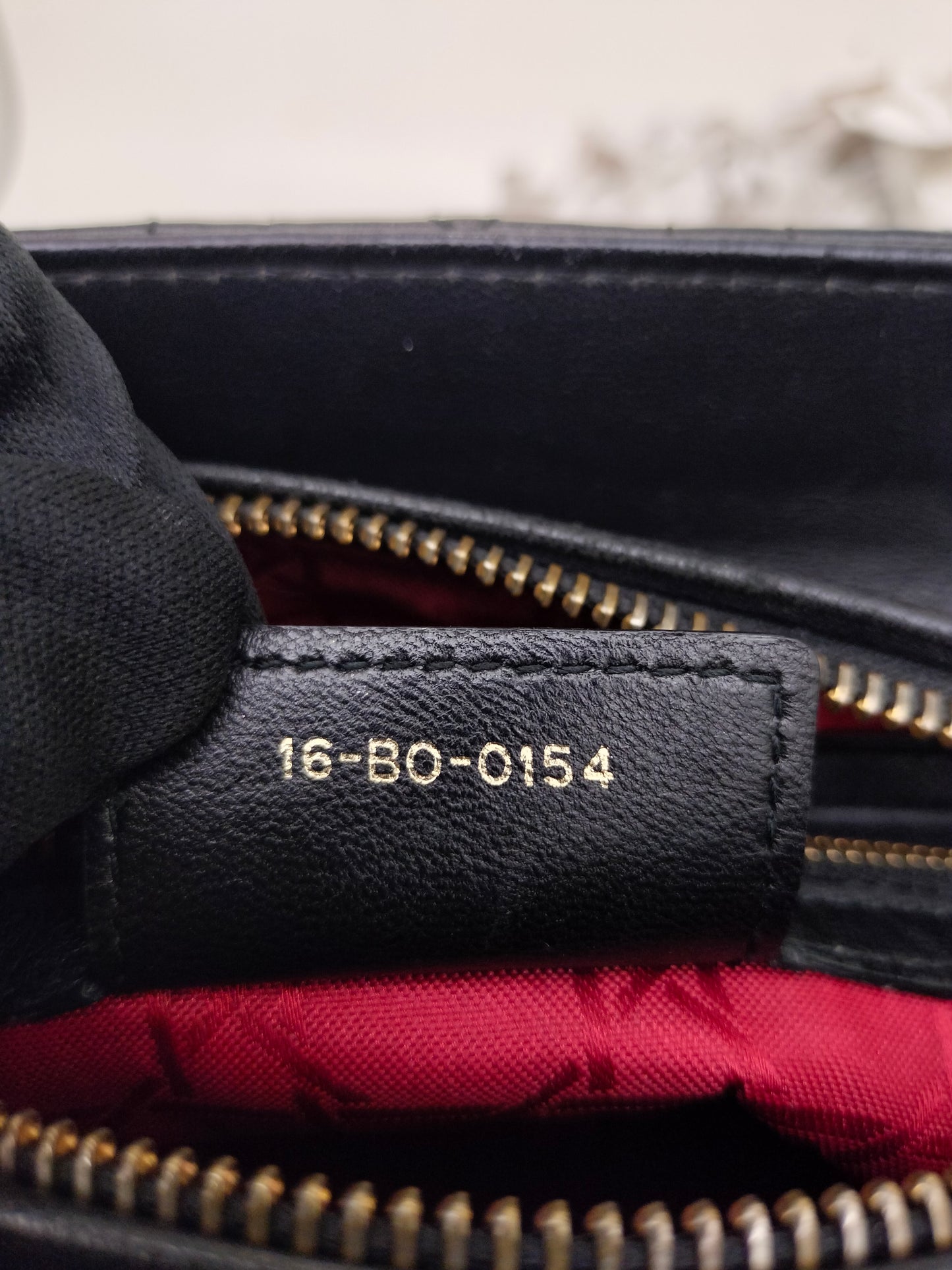 Lady Dior Medium Lamb Black GHW 2014