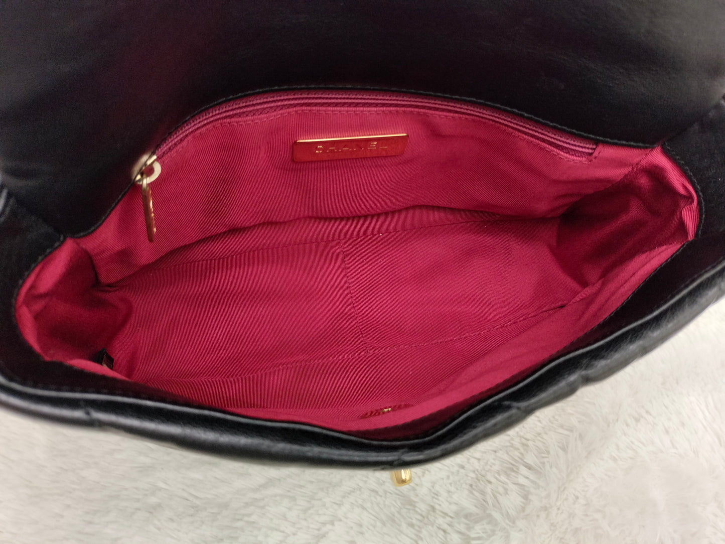 Chanel C19 Small Black GHW #30