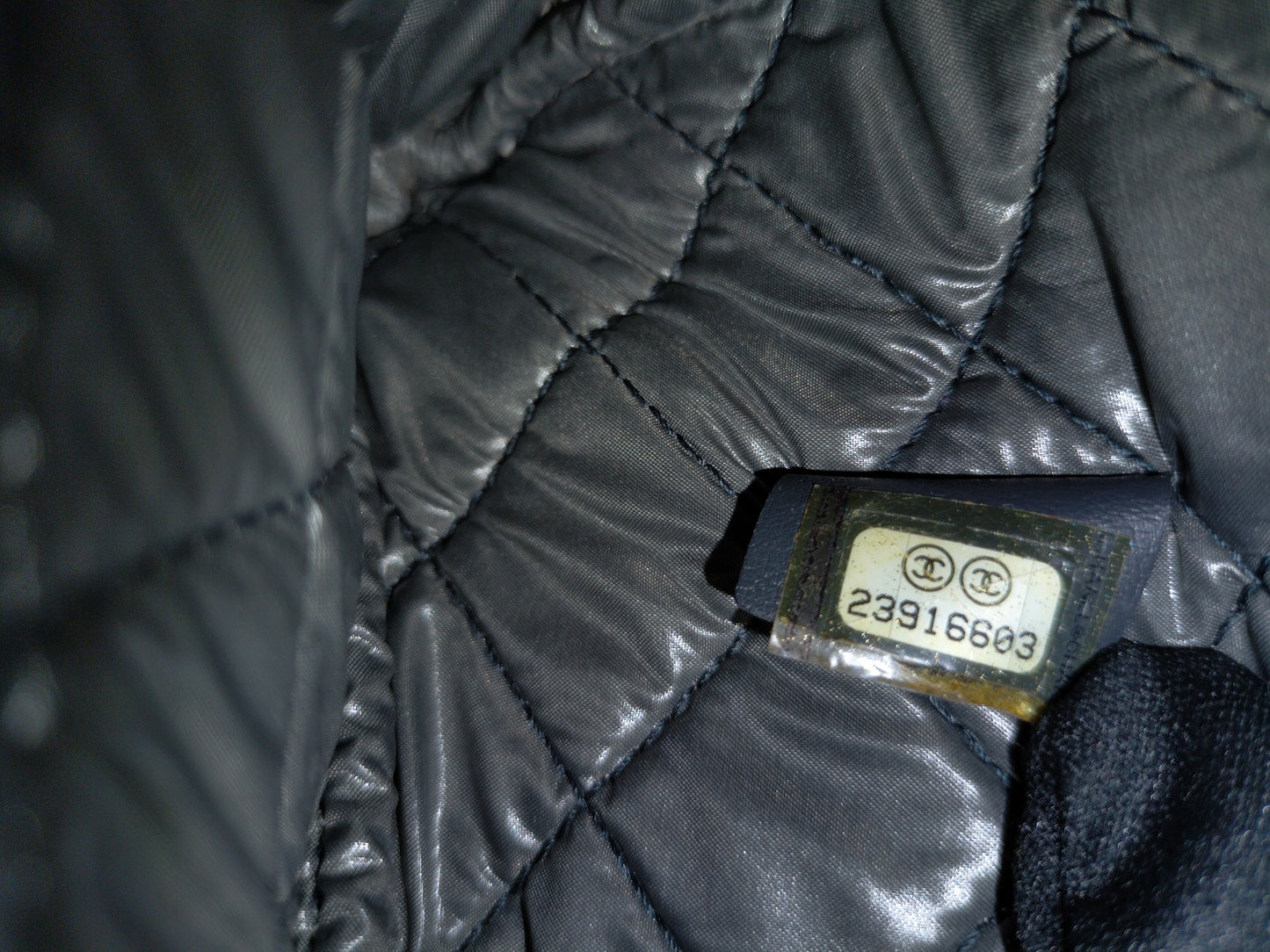 Chanel O'Case Deauville Sequin Grey SHW #23