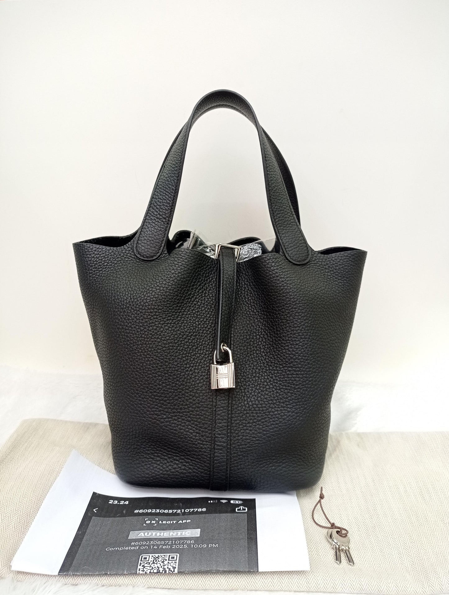 Picotin Lock 22 Clem Black PHW #A