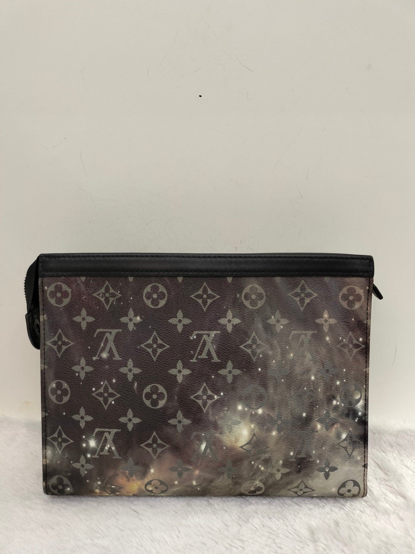 LV Pochette Voyage Monogram Galaxy Black Grey
