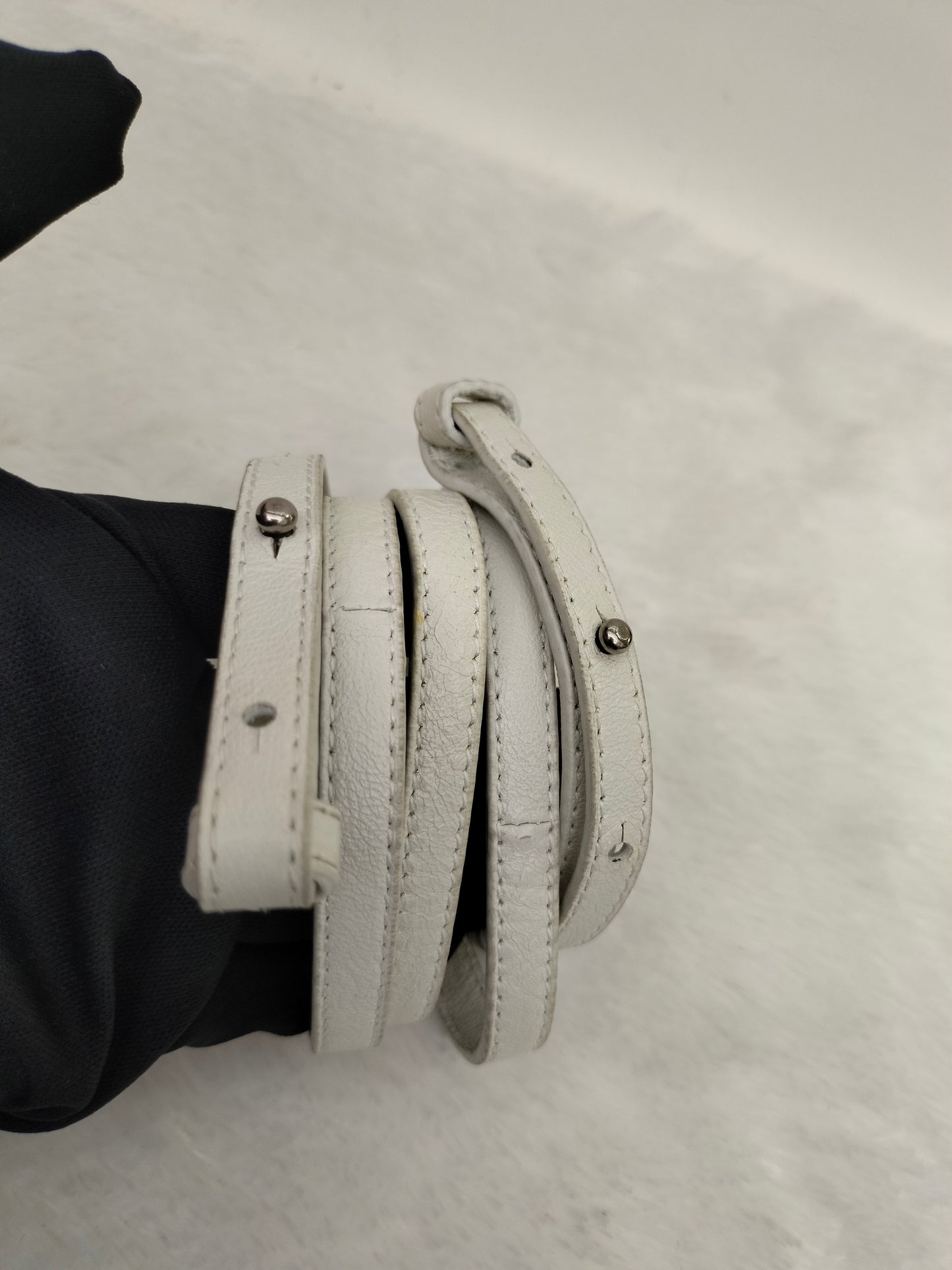 Balenciaga Le Cagole Mini Giant White RHW