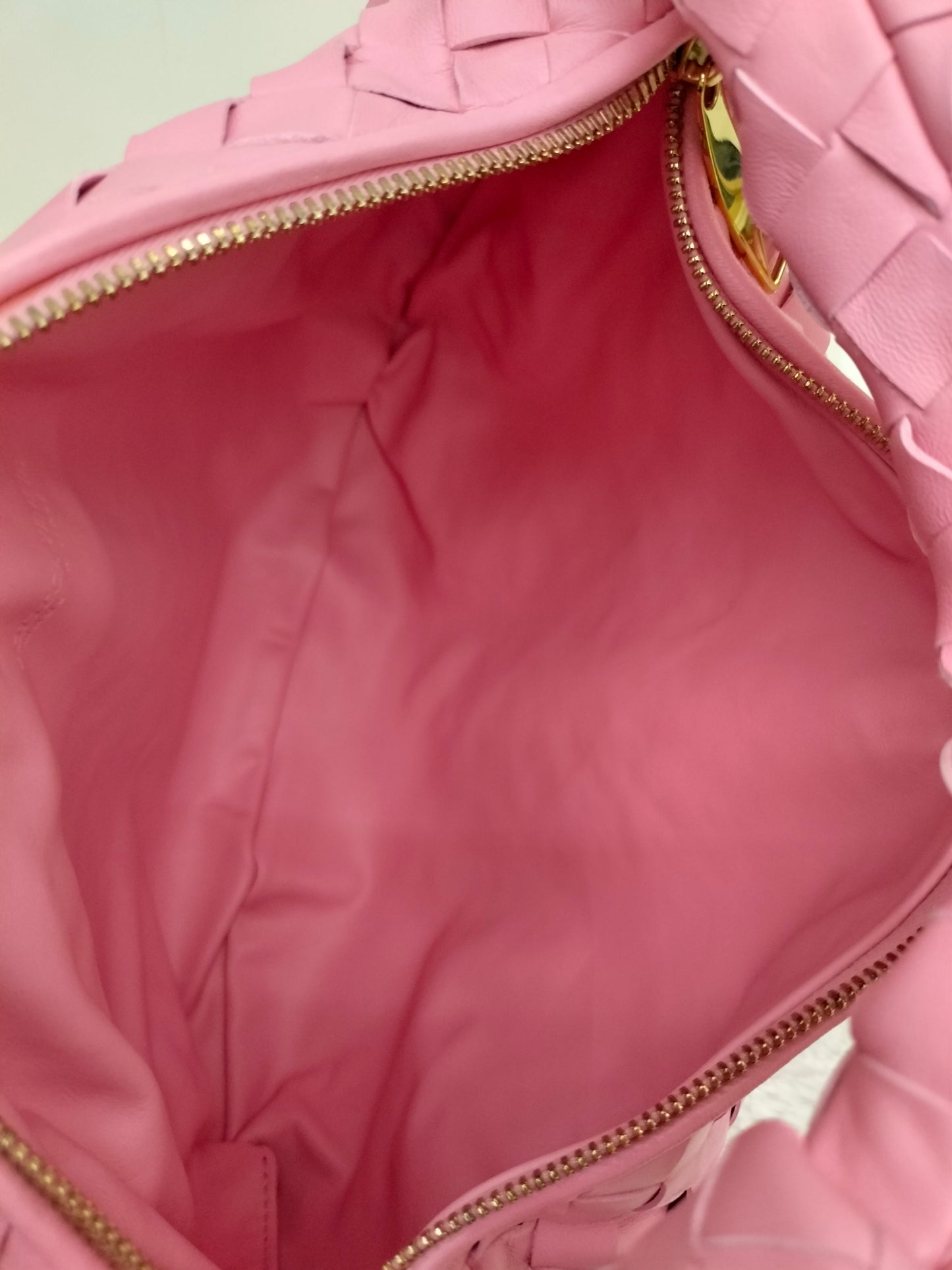 Bottega Veneta Teen Jodie Pink GHW