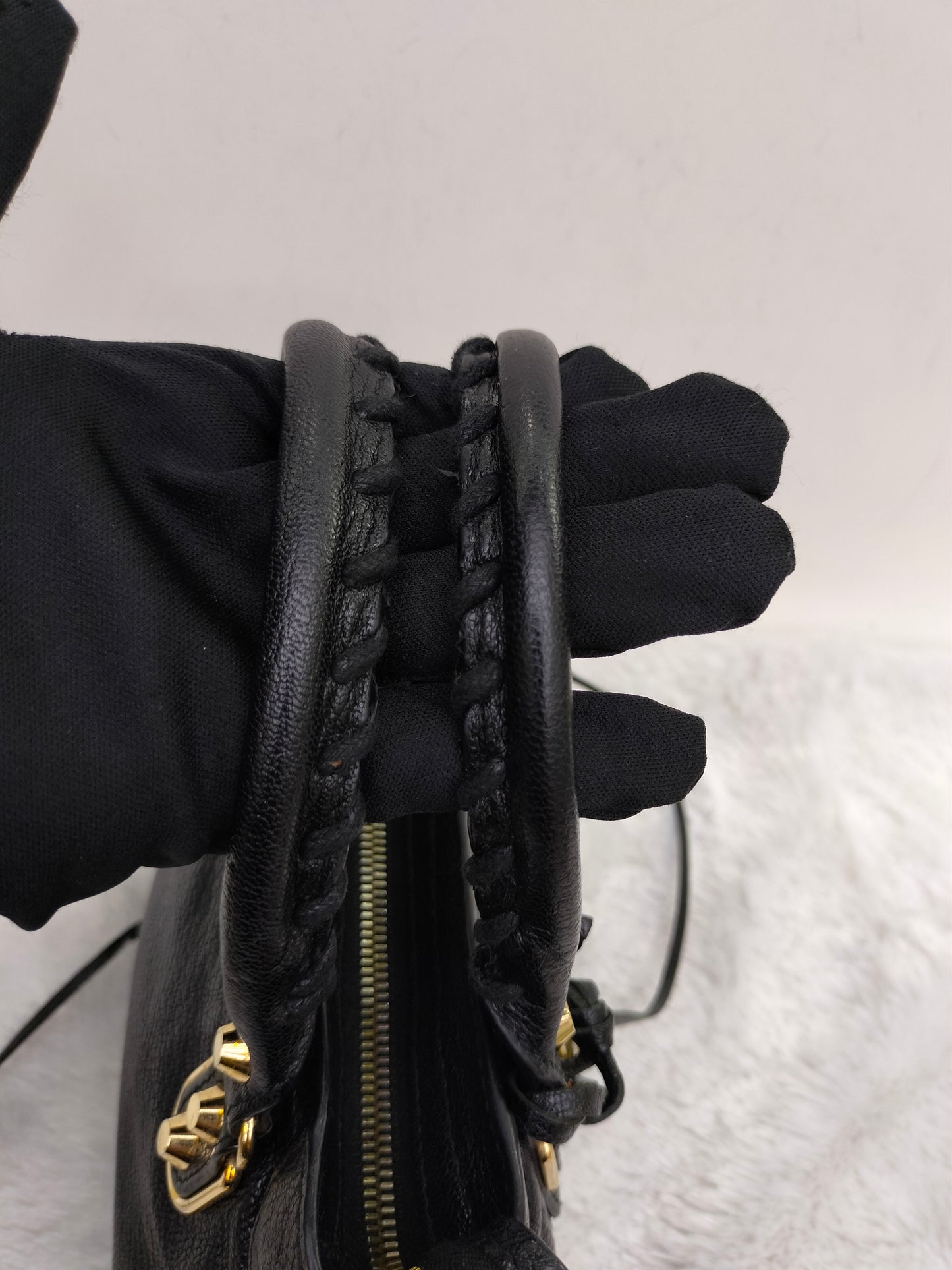 Balenciaga Mini City Edge Black GHW