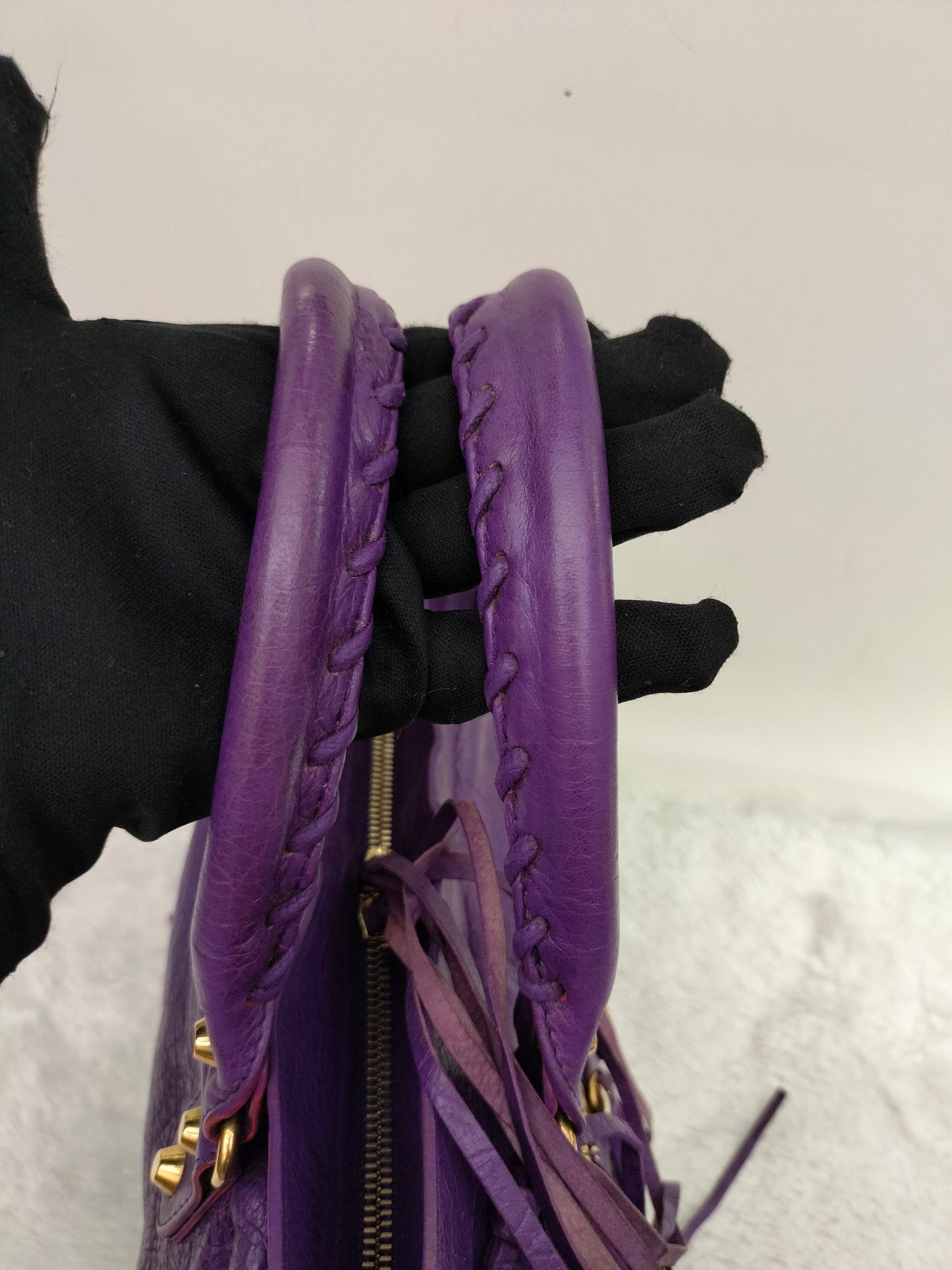 Balenciaga City Reguler Purple GHW 2012