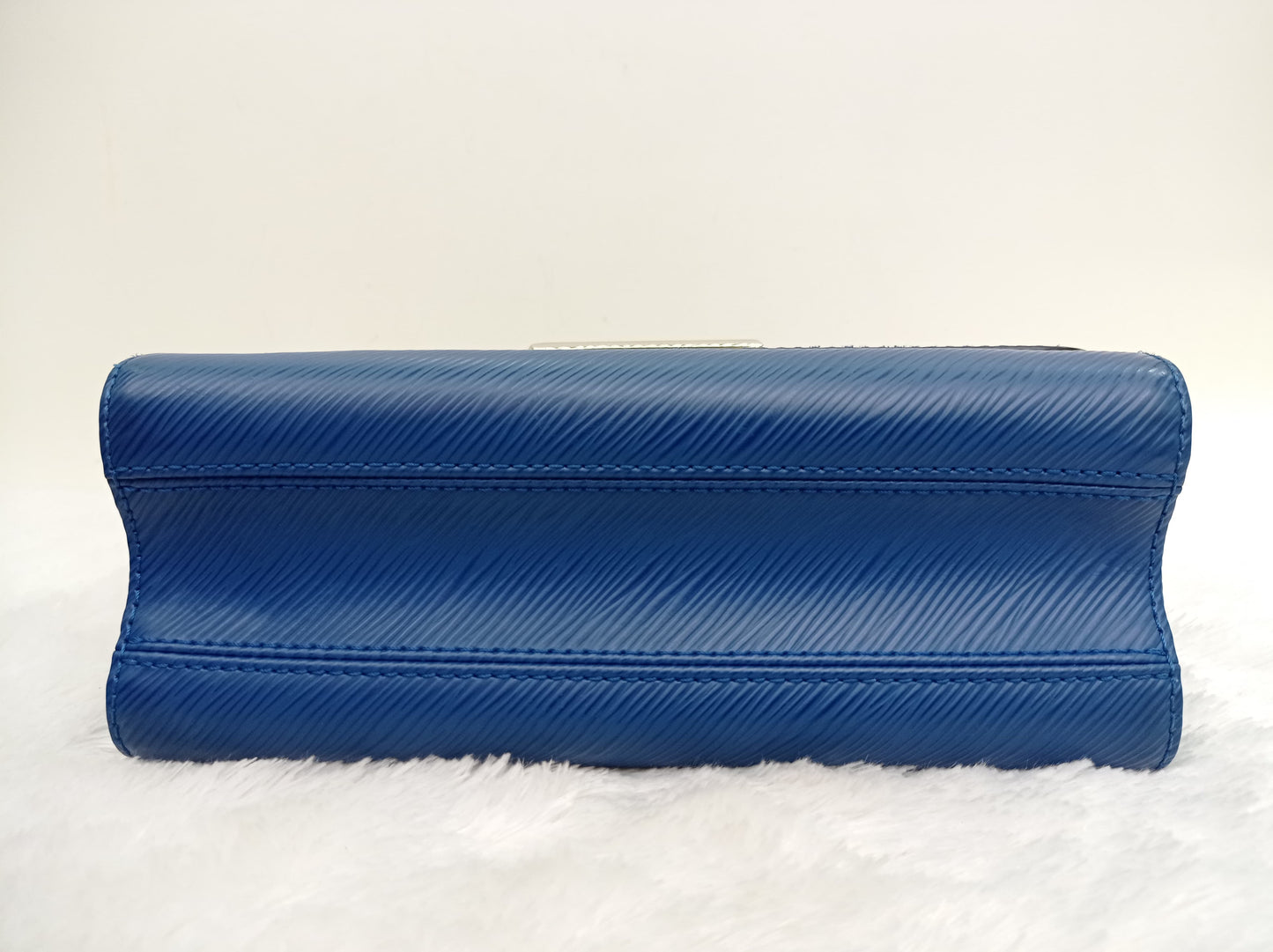 LV Twist MM Epi Braided Bleu Roi Safran Black 2019