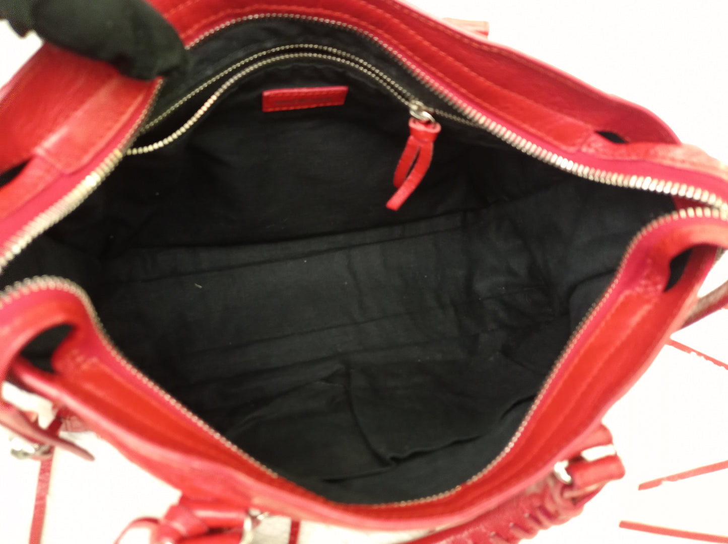 Balenciaga Small City Classic Red SHW
