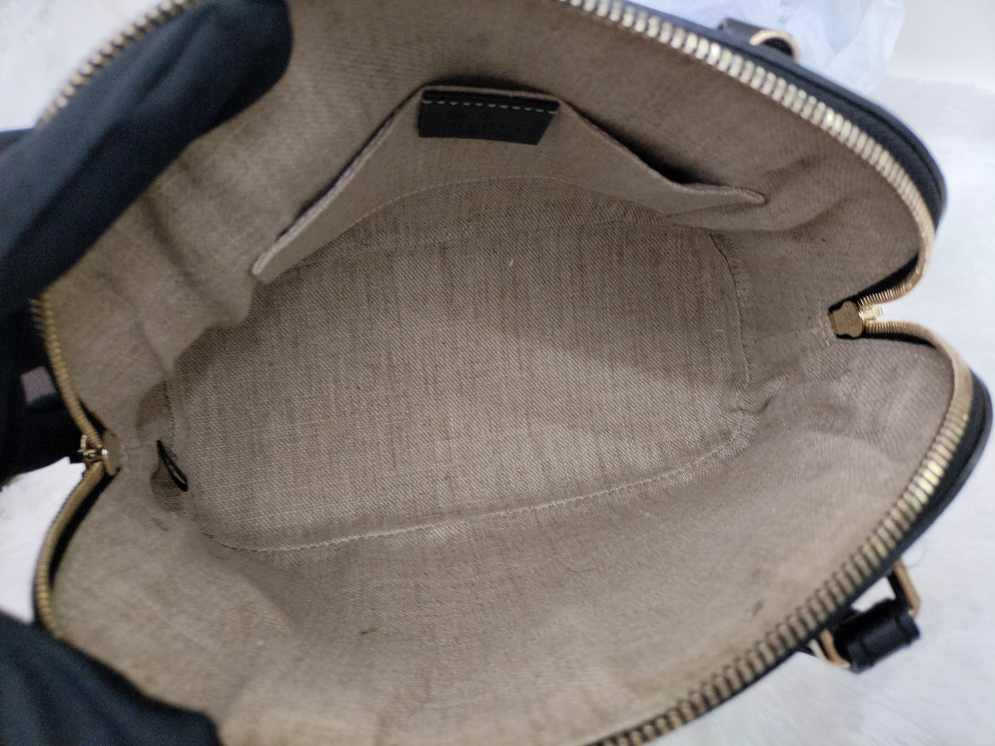 Gucci Micro Guccissima Dome Black GHW