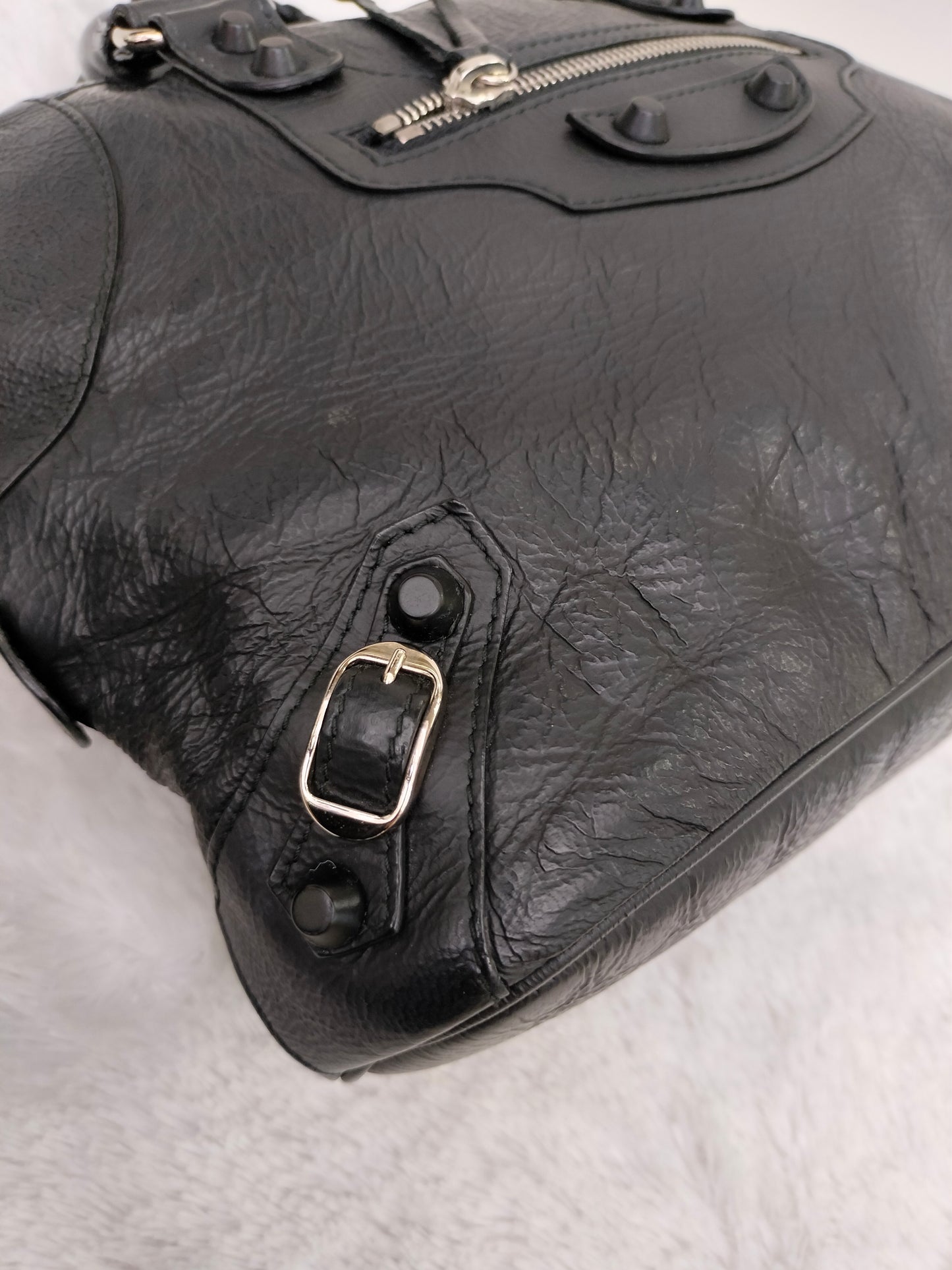 Balenciaga Bowling Black SHW