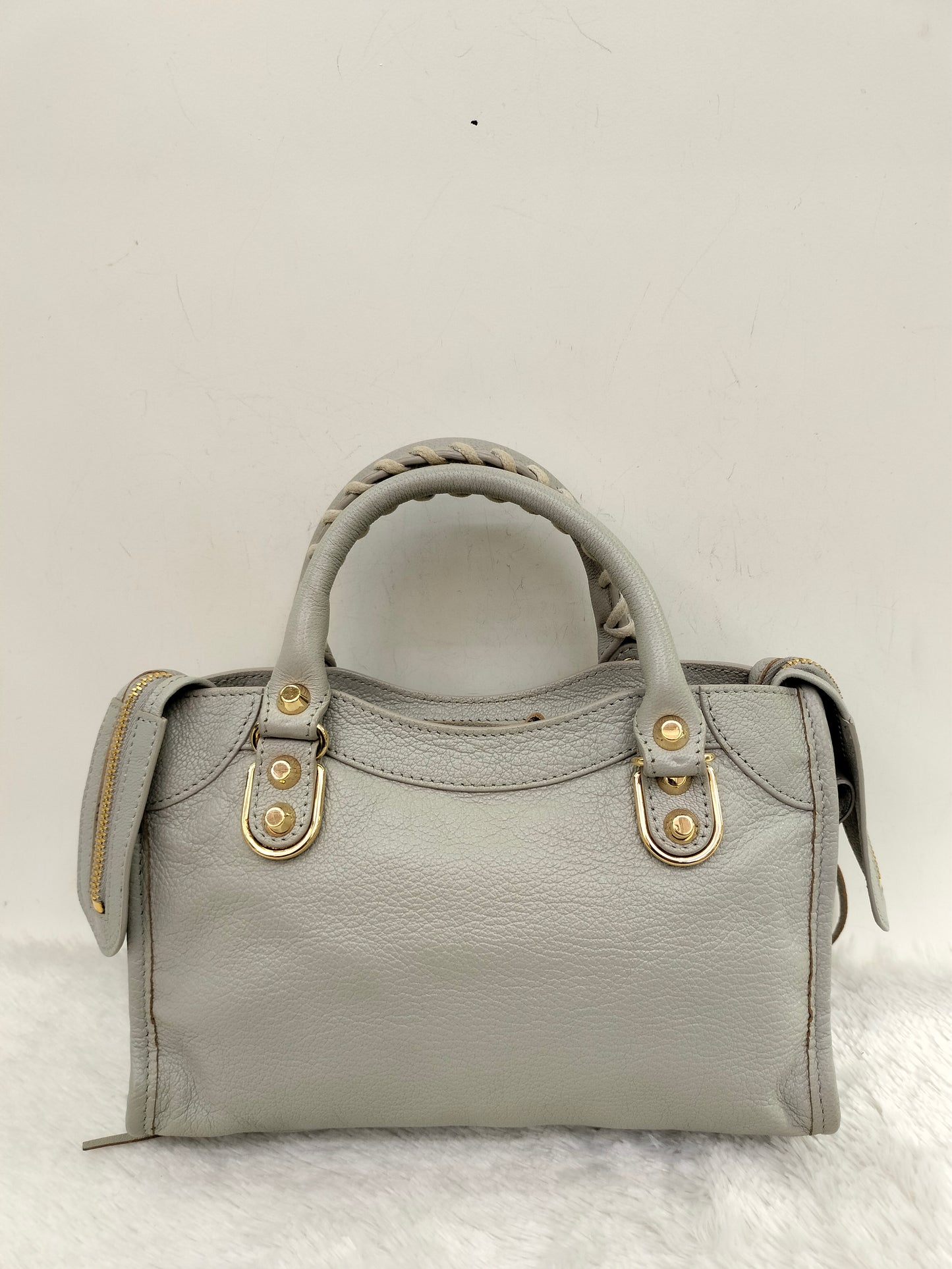 Balenciaga Mini City Edge Grey GHW