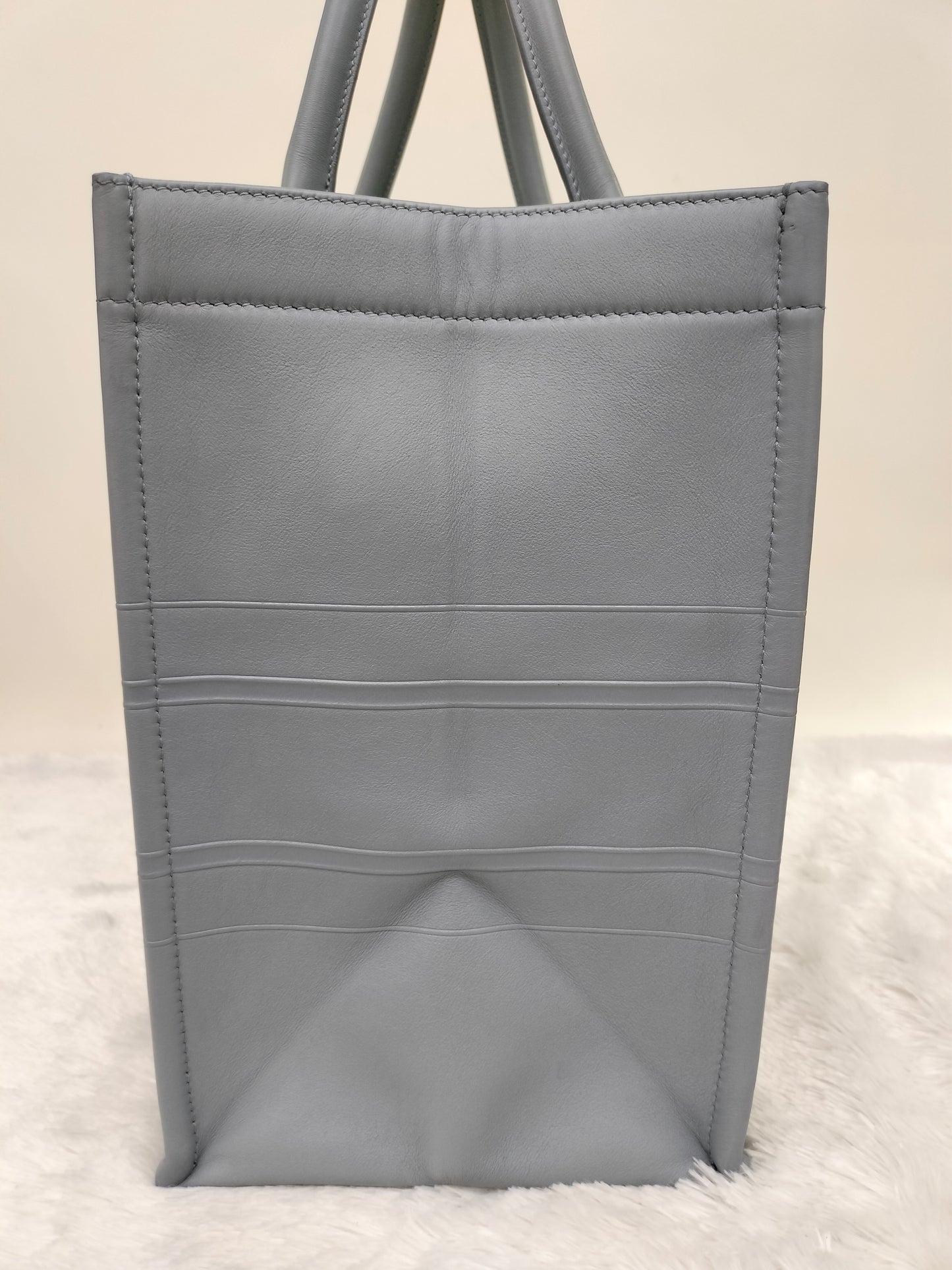 Dior Tote Book Medium Embossed Grey 2020