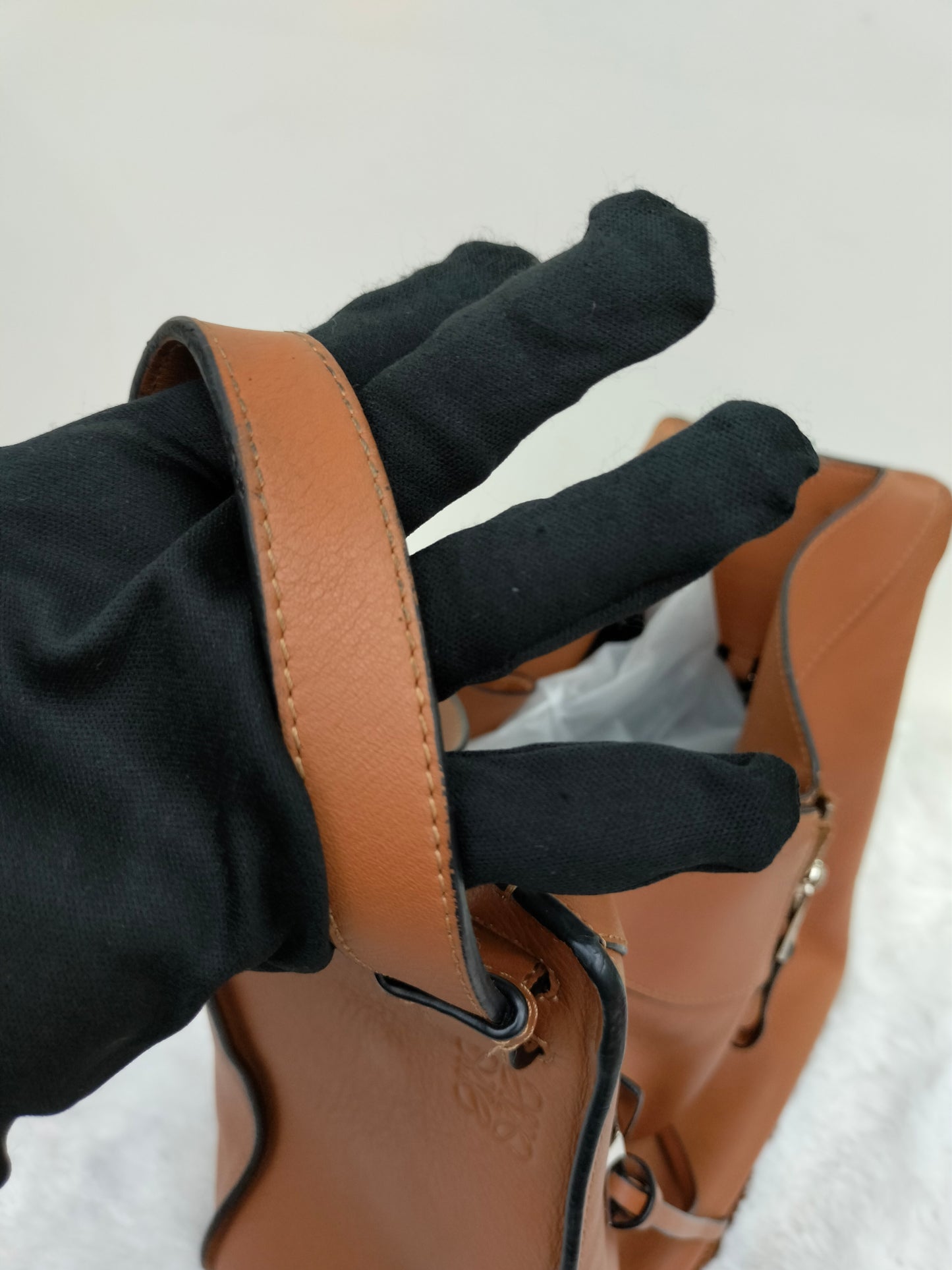 Loewe Hammock Small Tan SHW 2016