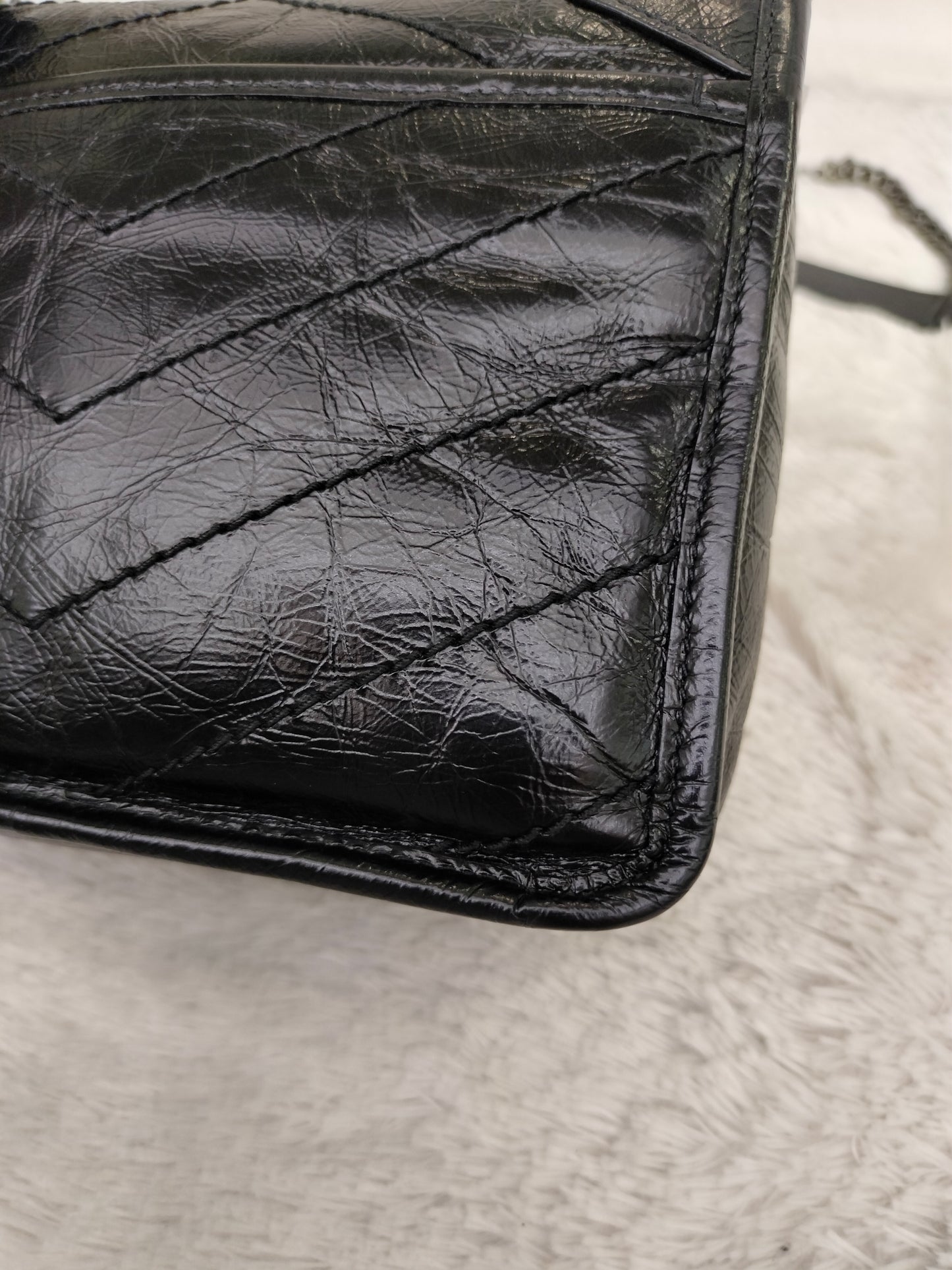 YsL Niki WOC Calfskin Black RHW 2019