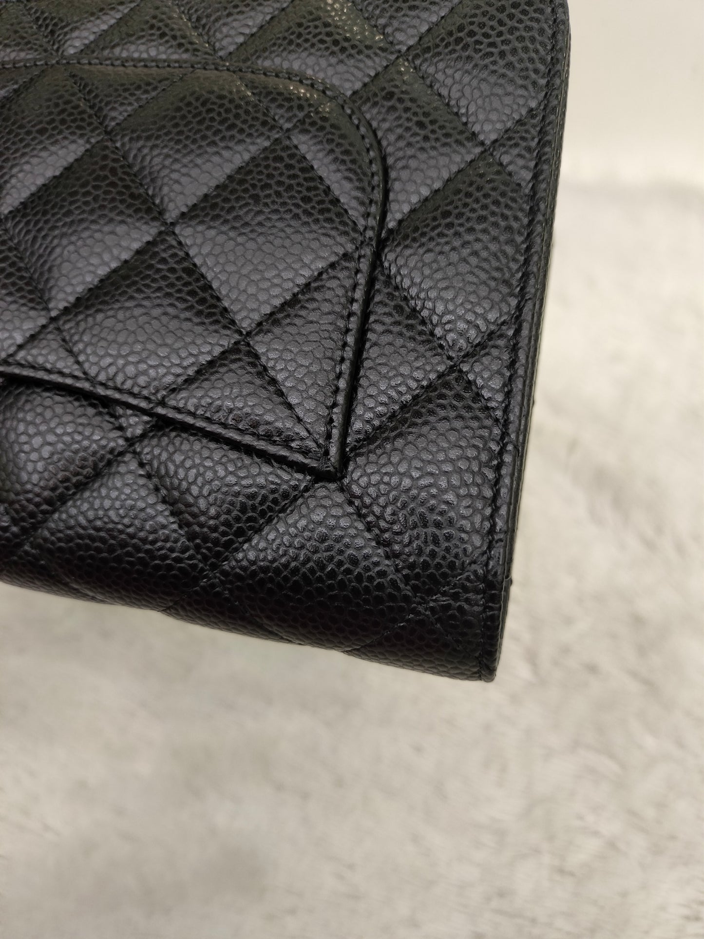 *NEW* Chanel WOC Caviar Black GHW (CHIP 2025)
