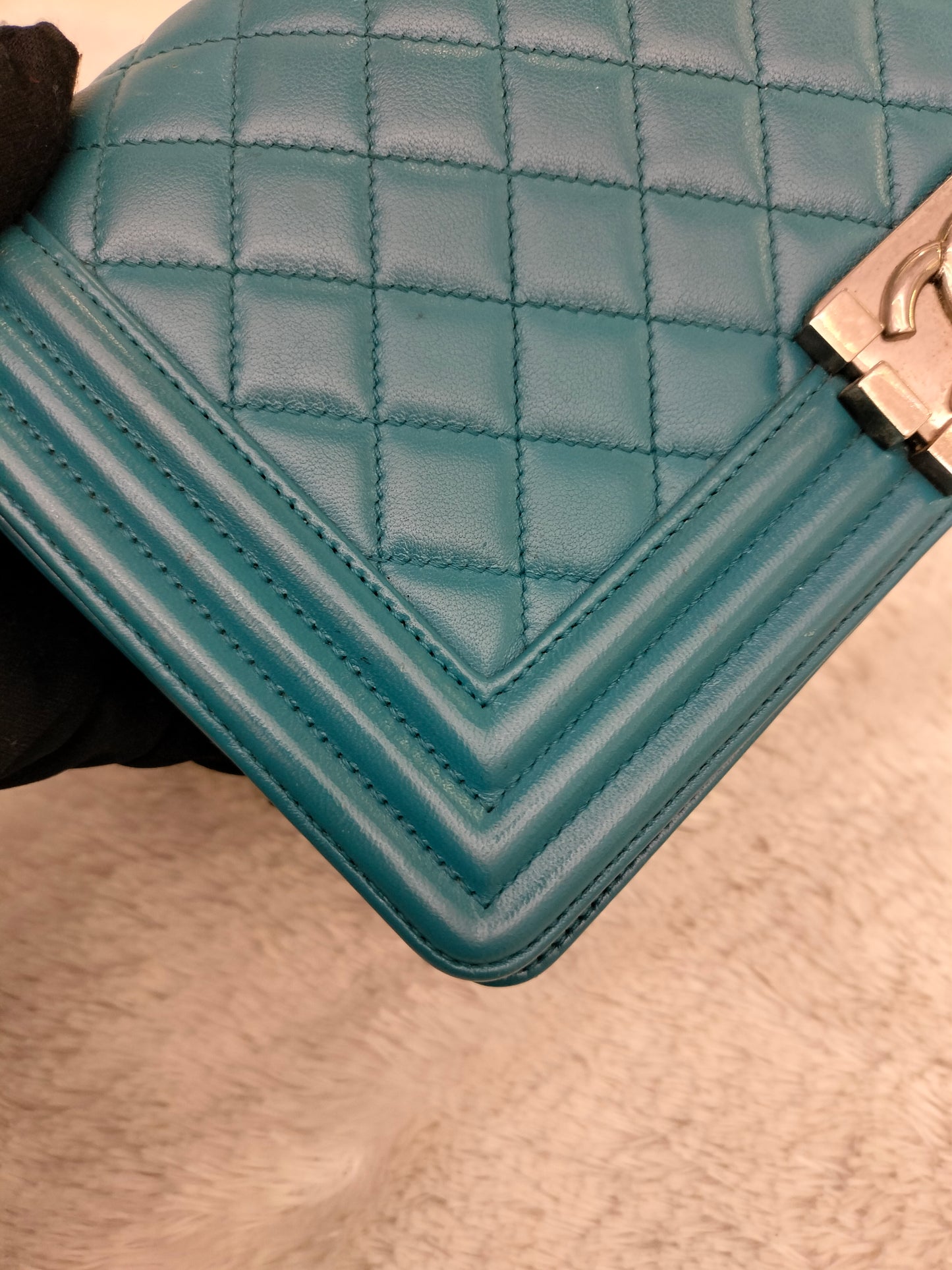 Chanel Boy 25 Lamb Toscha RHW #19