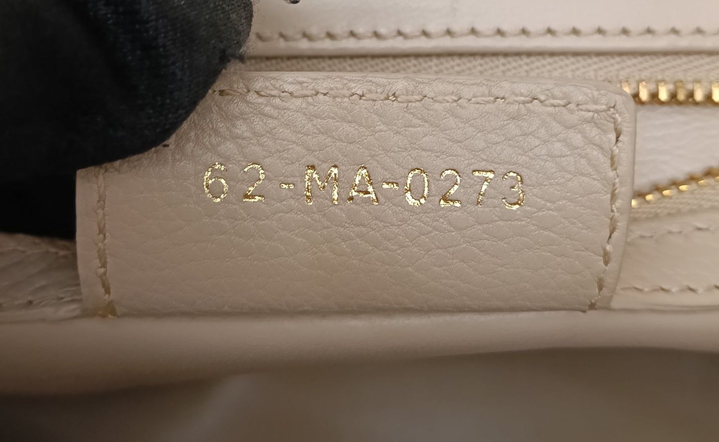 Dior Caro Medium Cannage Powder Beige Enamel Chain GHW 2023