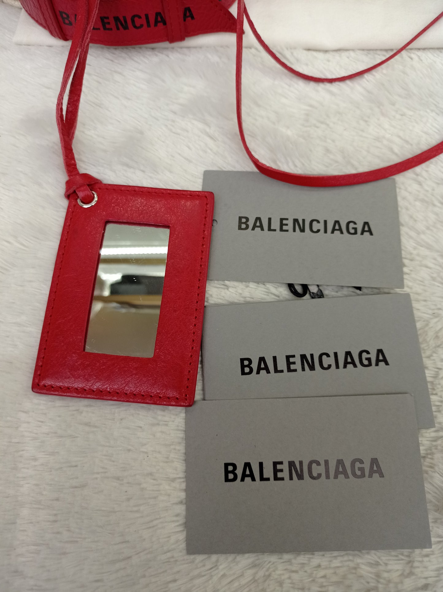 Balenciaga Small City Classic Red SHW