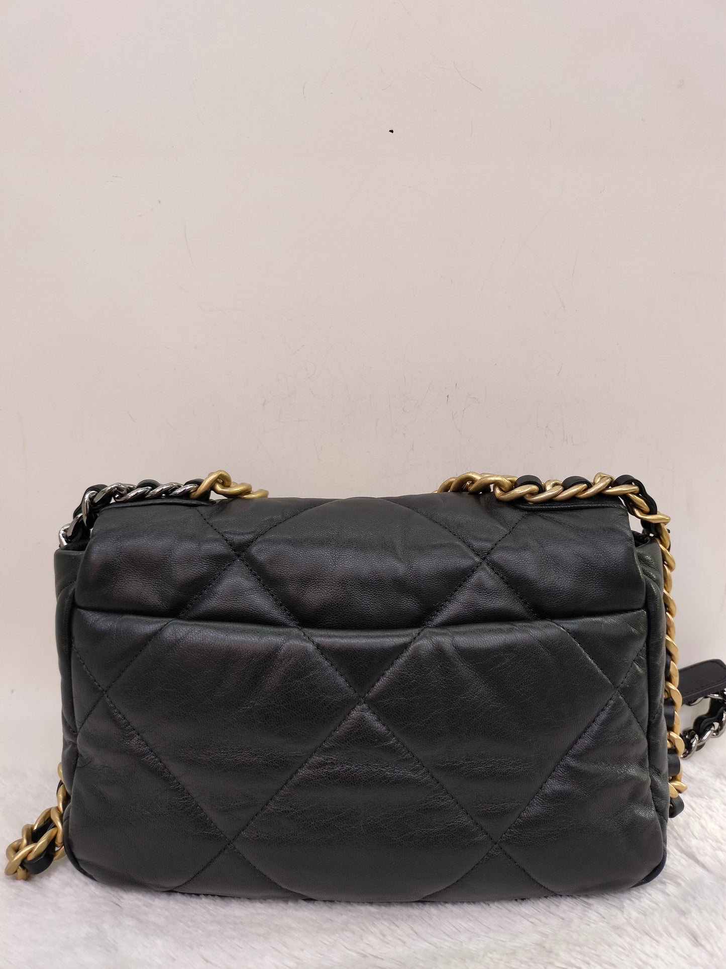 Chanel C19 Small Black GHW #30