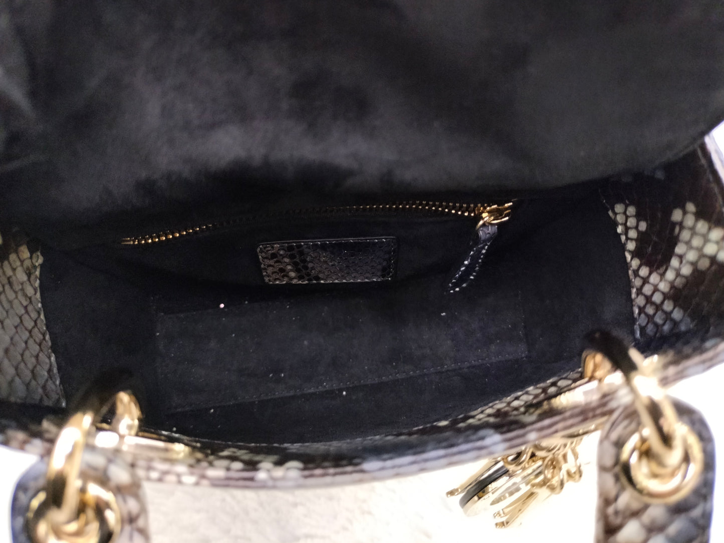 Lady Dior Mini Python GHW 2020