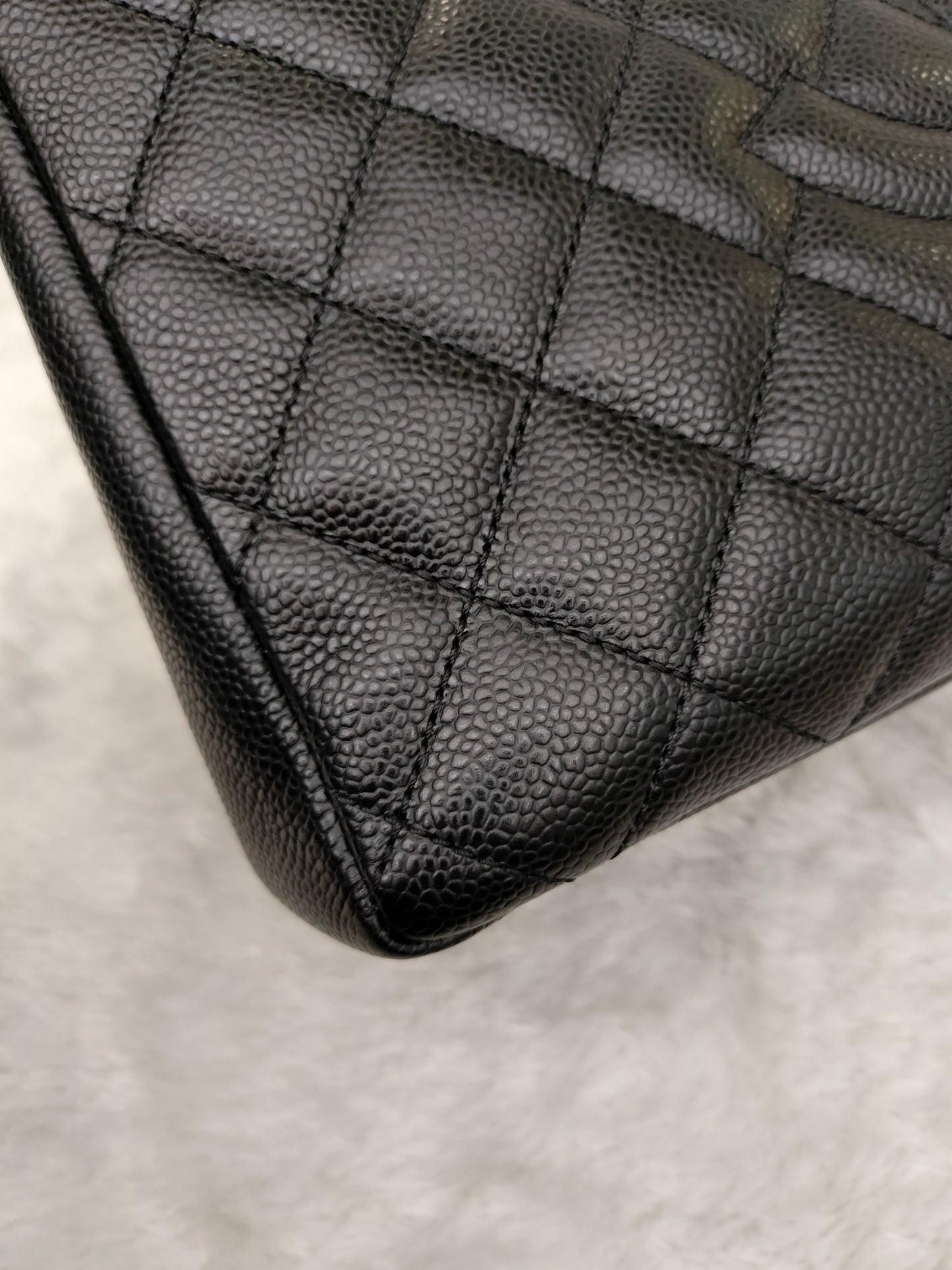 Chanel GST Caviar Black SHW #16