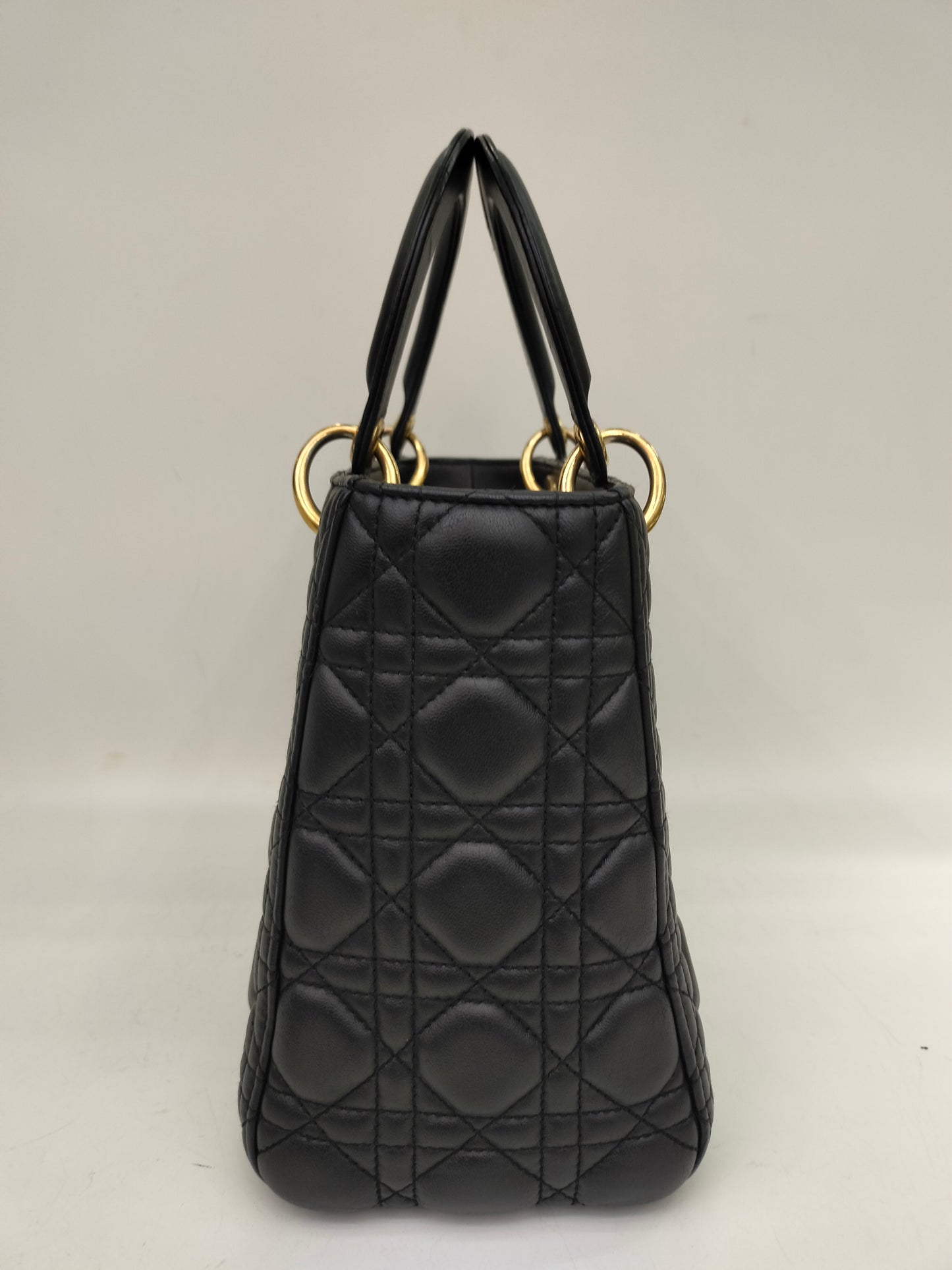 Lady Dior Medium Lamb Black GHW 2014