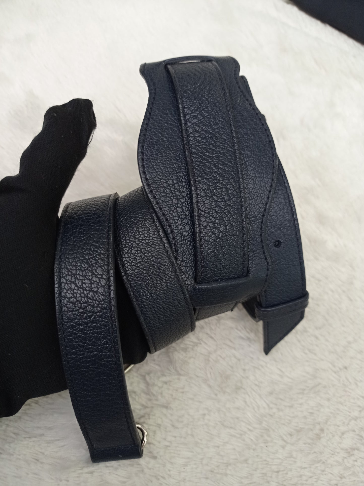 Balenciaga Mini City Edge Navy SHW