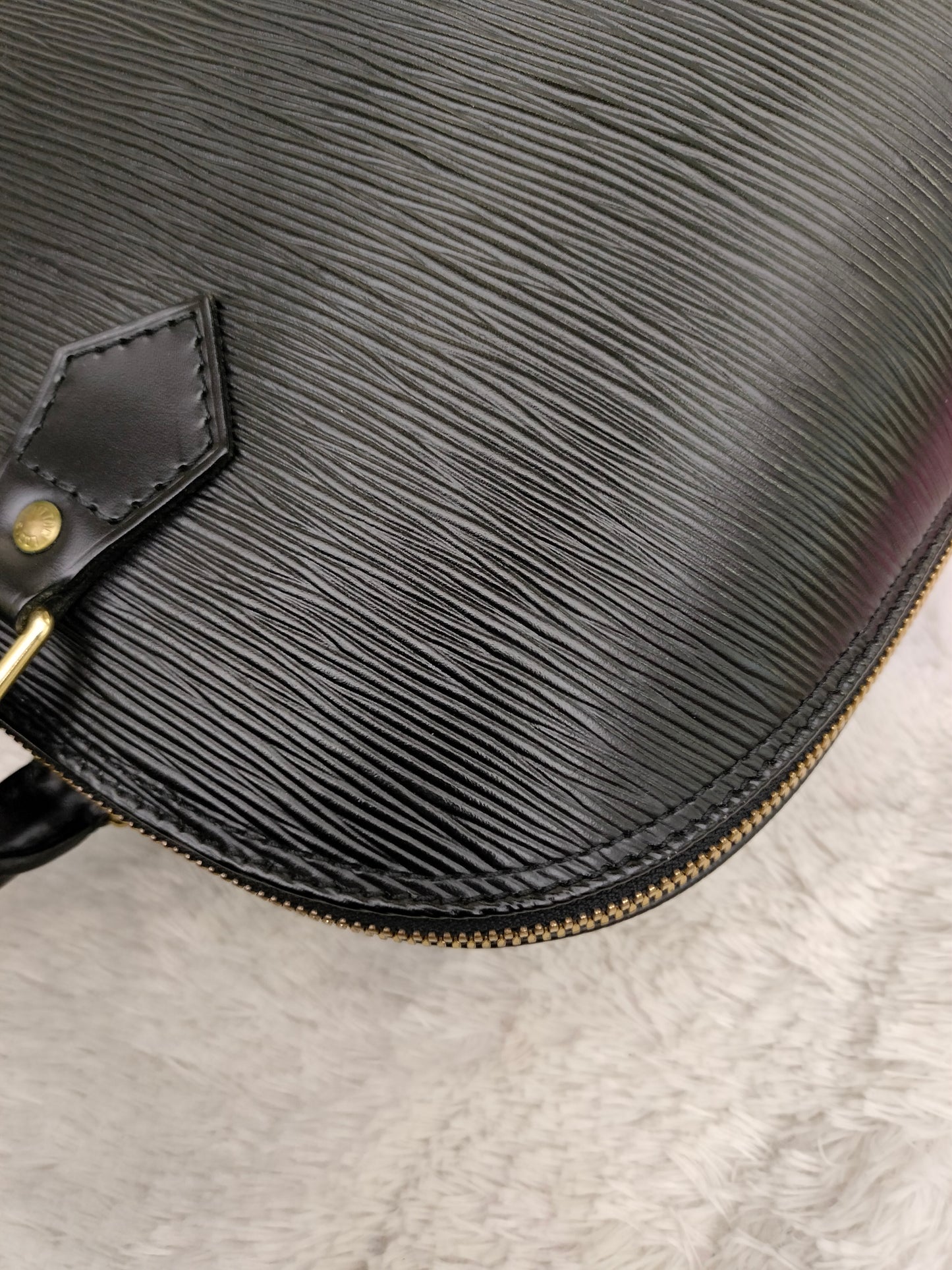 LV Alma PM Epi Black Vintage