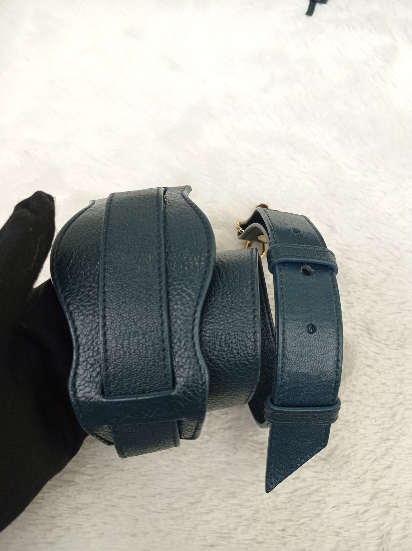 Balenciaga Mini City Edge Emerald GHW