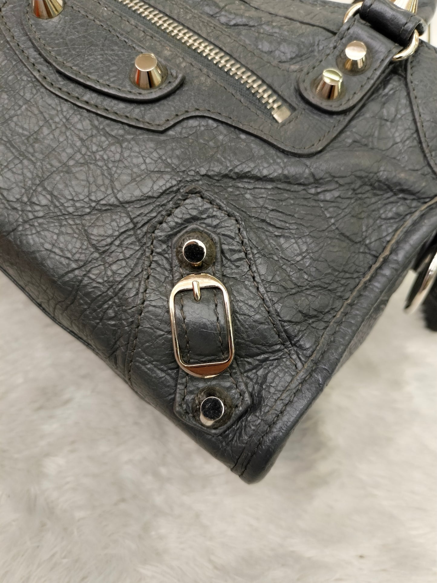 Balenciaga Mini City Gris SHW