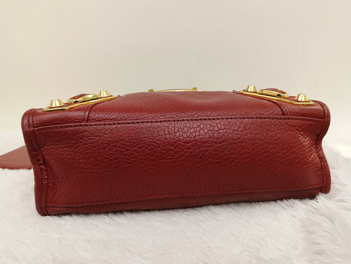 Balenciaga Mini City Edge Red GHW 2021