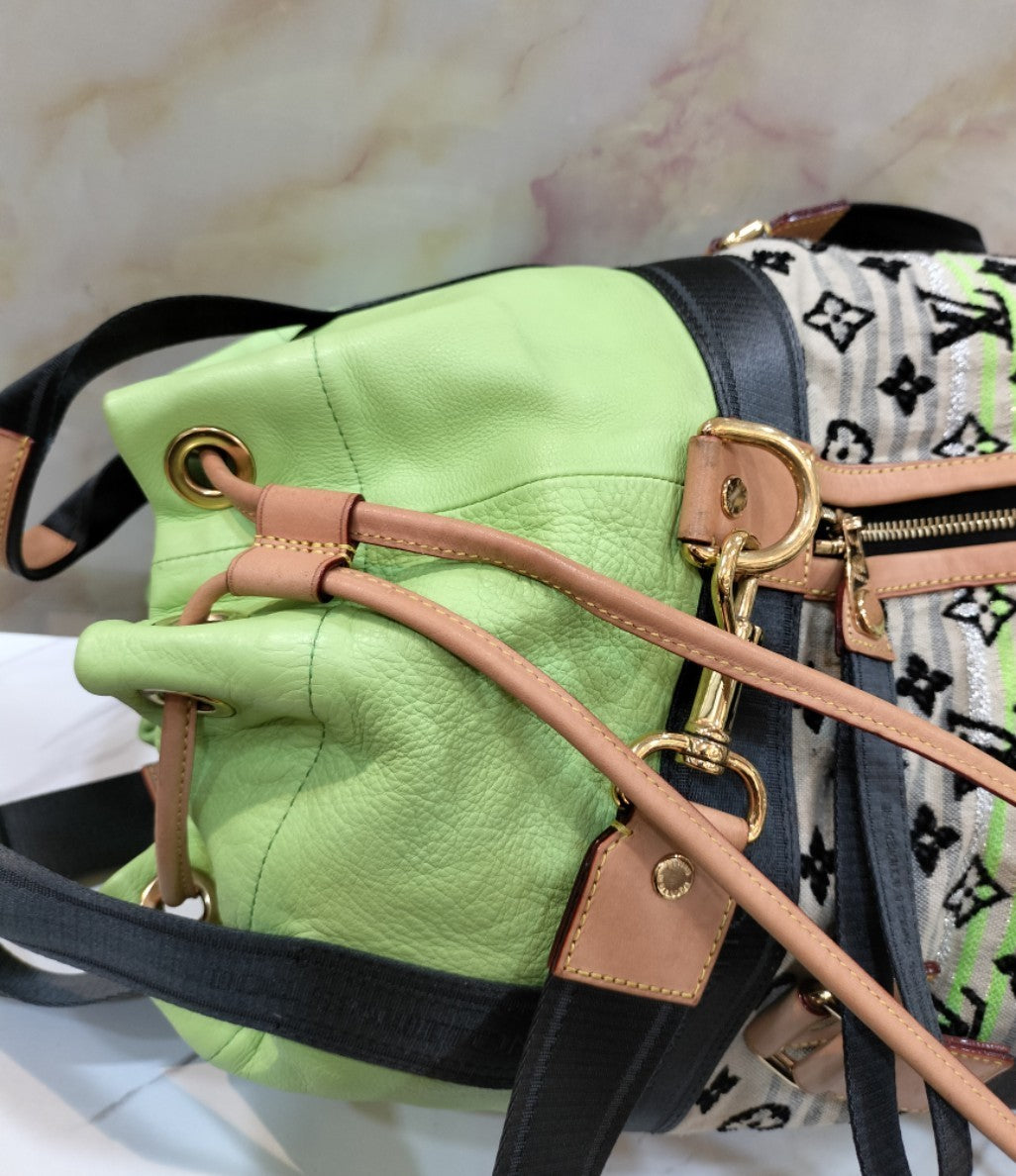 LV Gypsy PM Monogram Cheche Vert Green 2009