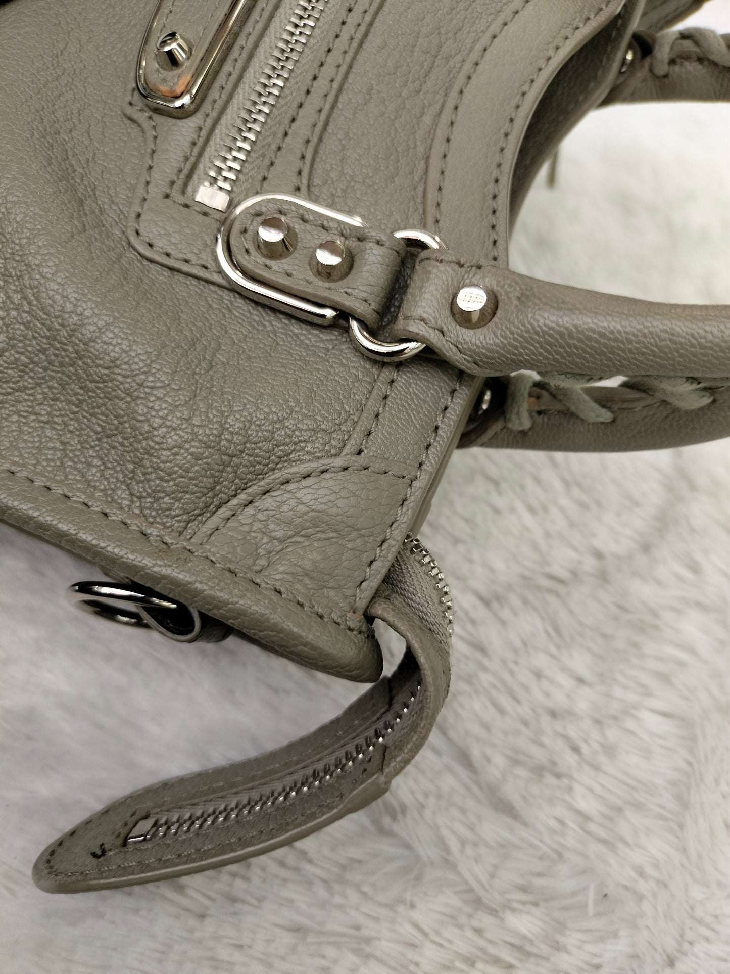 Balenciaga Nano City Edge Grey SHW 2022