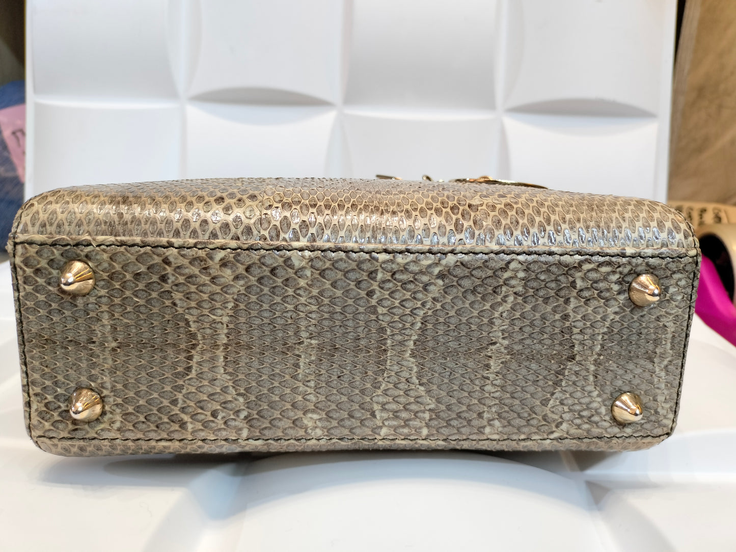 Lady Dior Small Python GHW 2018