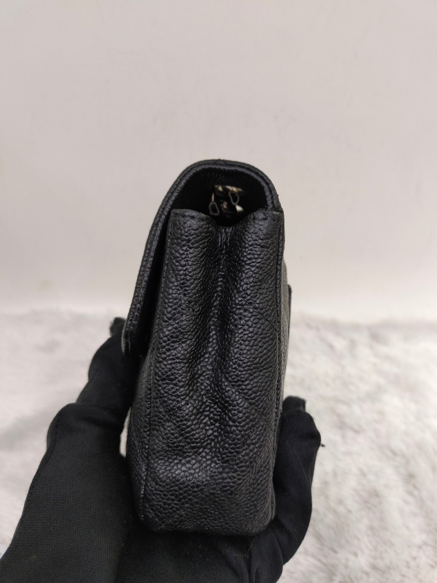 Chanel Medium Reissue Caviar Black Bijoux Chain RHW #11