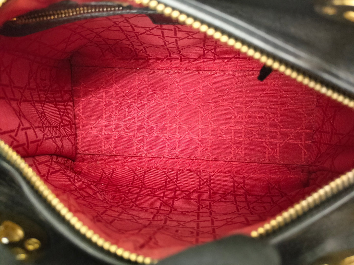 Lady Dior Medium Lamb Black GHW 2013