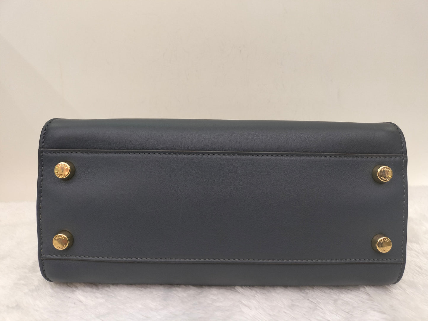 Fendi Peekaboo Essential Navy GHW