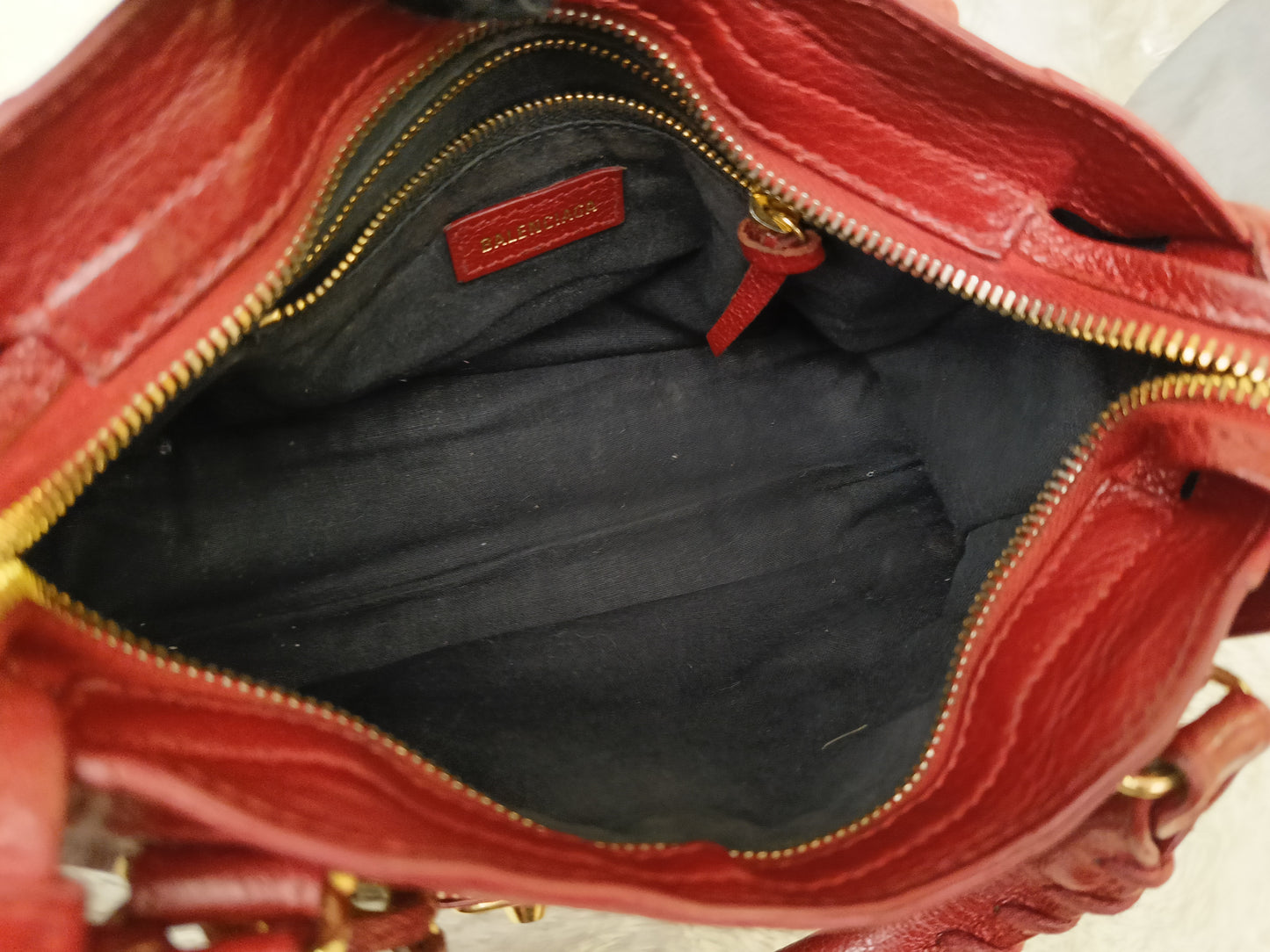 Balenciaga Mini City Edge Red GHW 2021