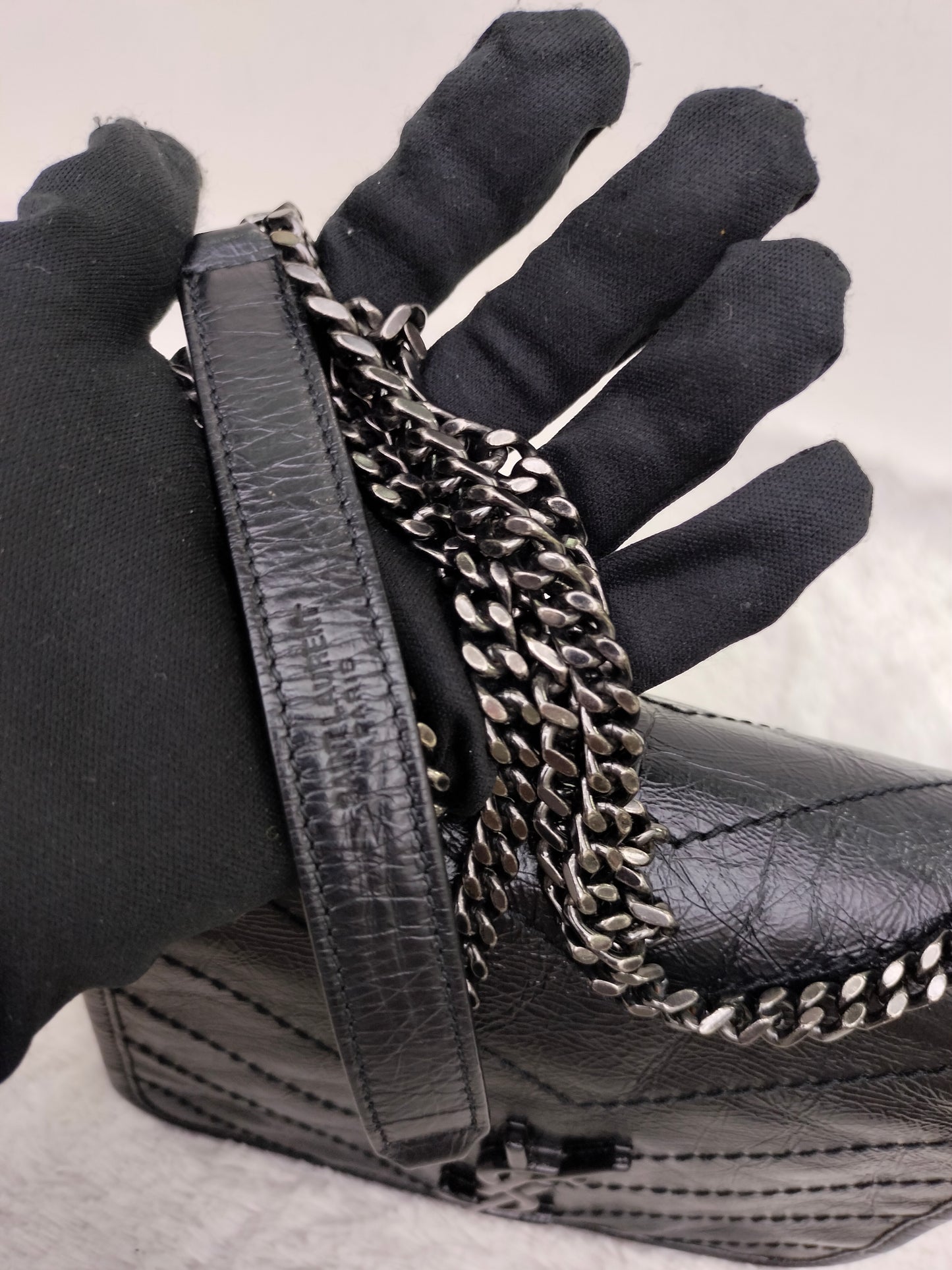 YsL Niki WOC Calfskin Black RHW 2019