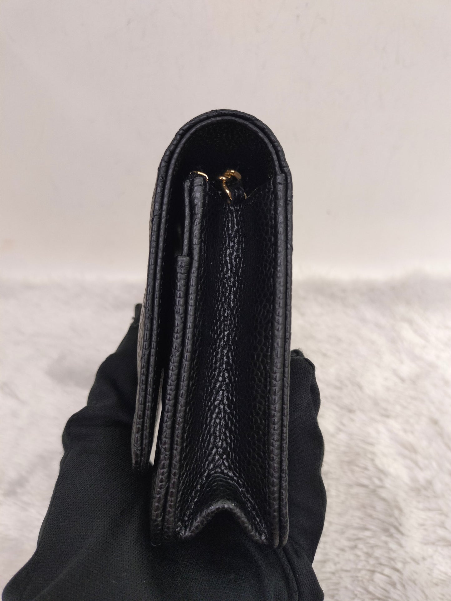 *NEW* Chanel WOC Caviar Black GHW (CHIP 2025)
